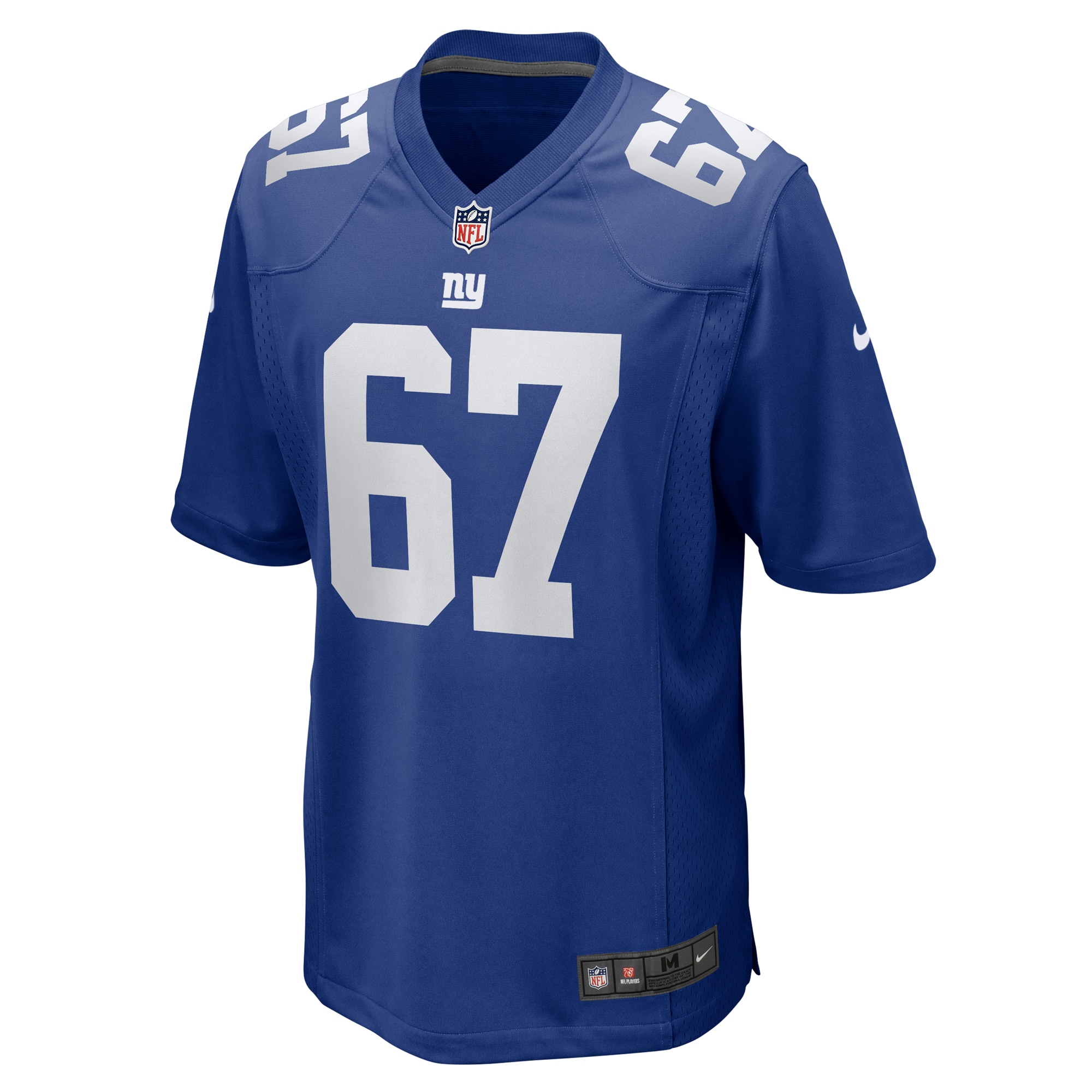 New York Giants Justin Pugh Royal Game NFL Jersey Men's