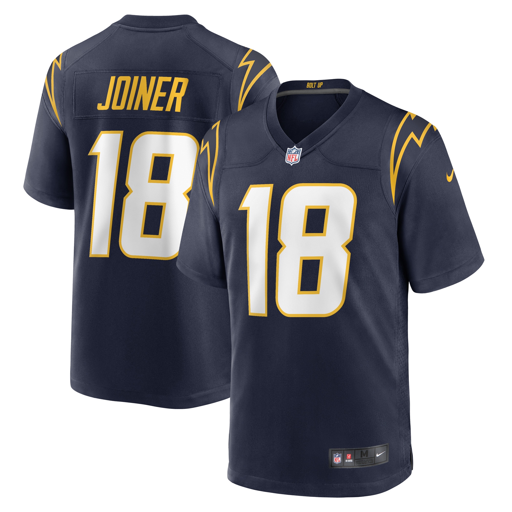 Los Angeles Chargers Charlie Joiner Navy Retired Player NFL Jersey Men's