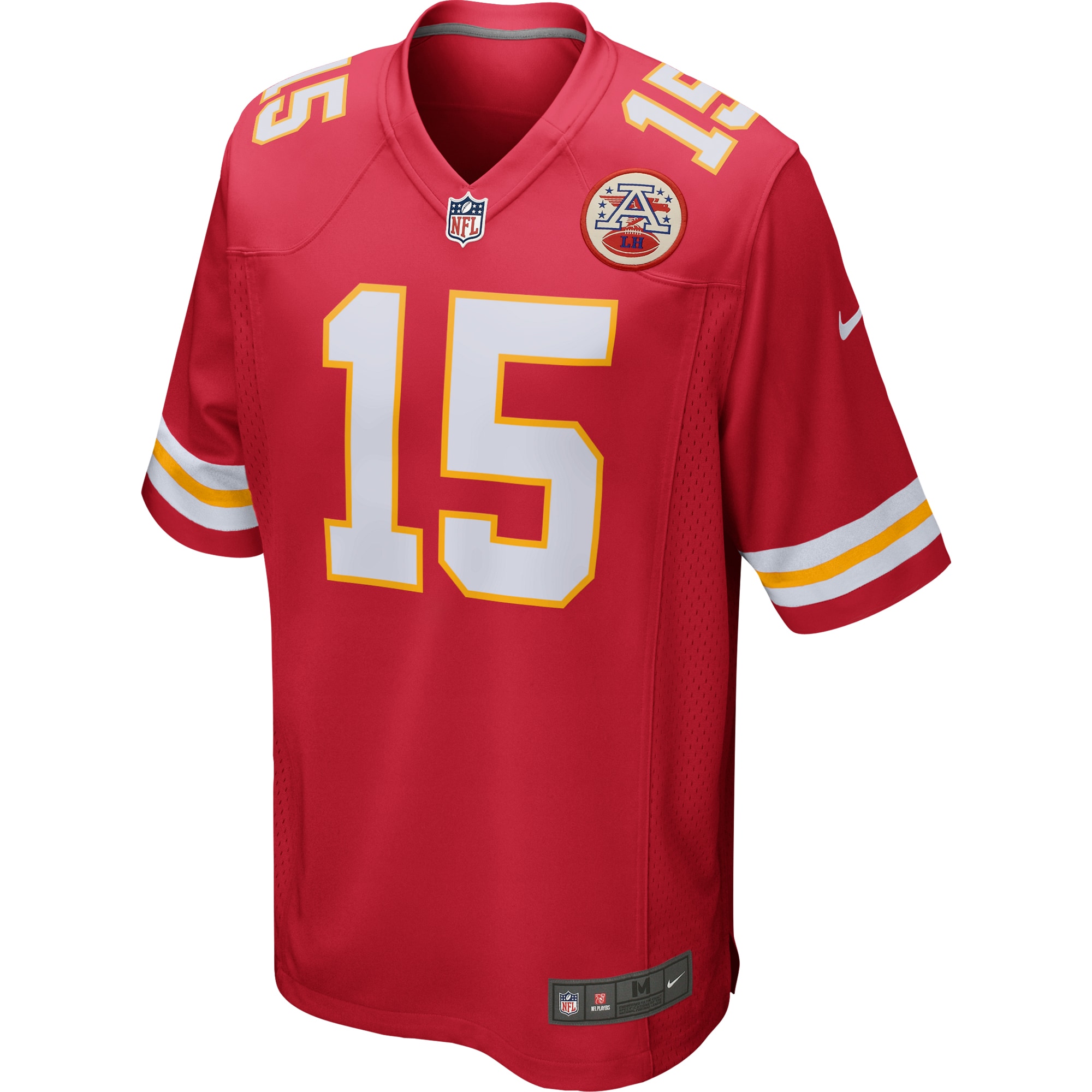 Kansas City Chiefs Patrick Mahomes Red Game NFL Jersey Men's