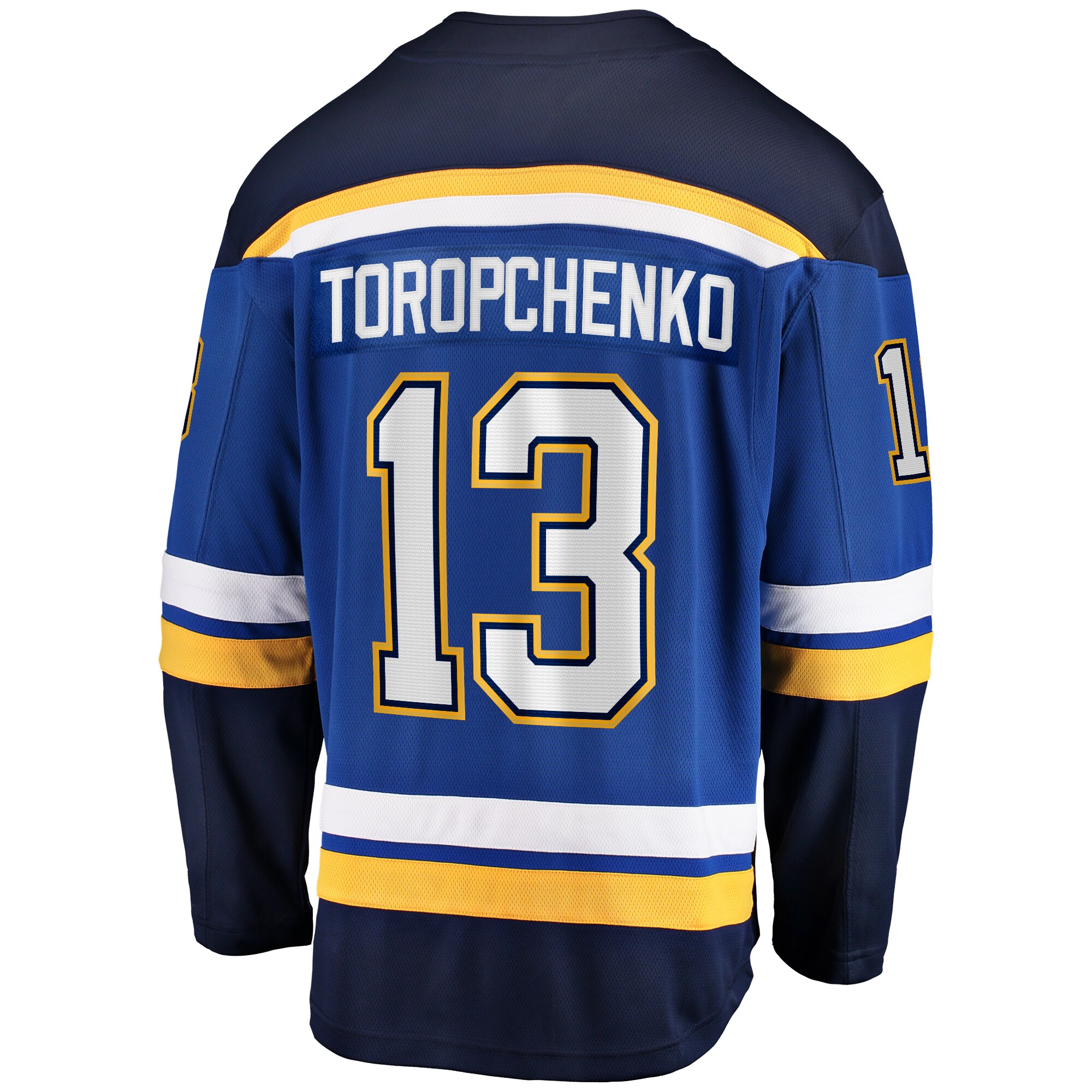 St. Louis Blues Alexey Toropchenko Blue Home Breakaway NHL Jersey Men's