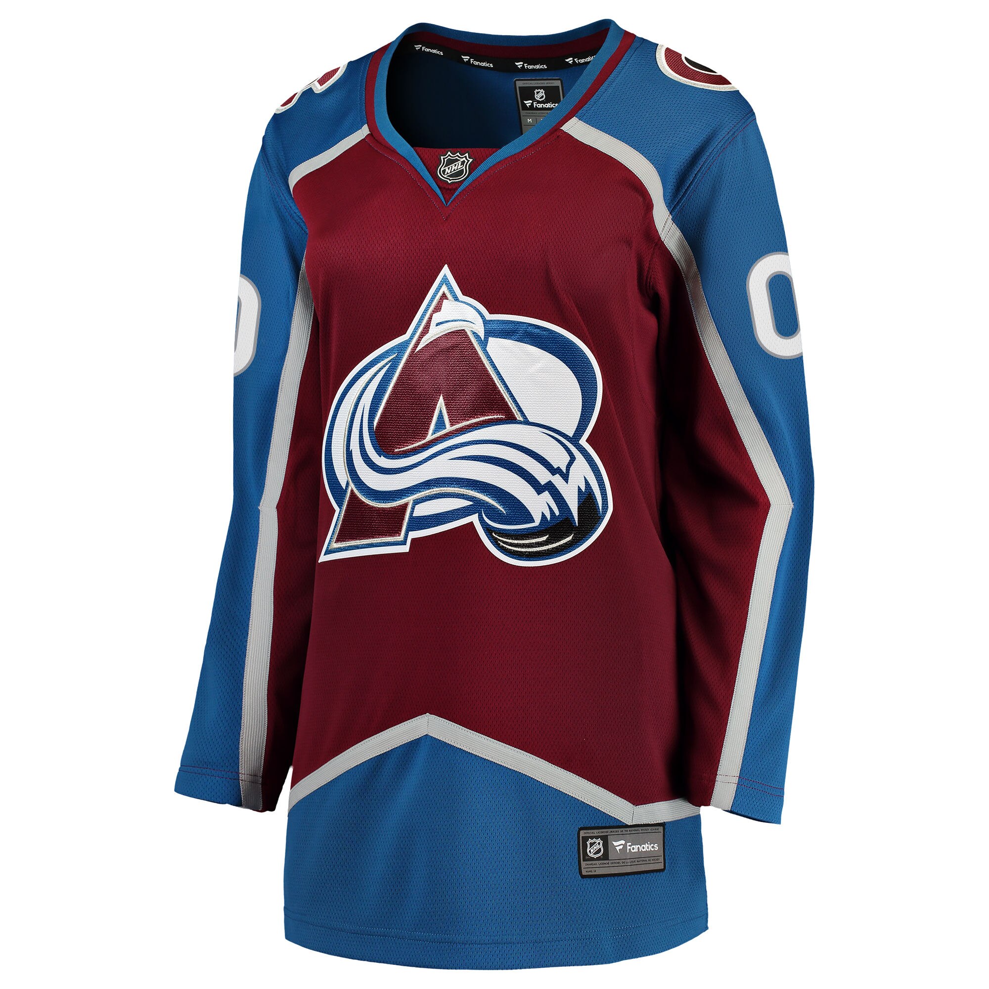 Colorado Avalanche Maroon Home Breakaway Custom NHL Jersey Women's