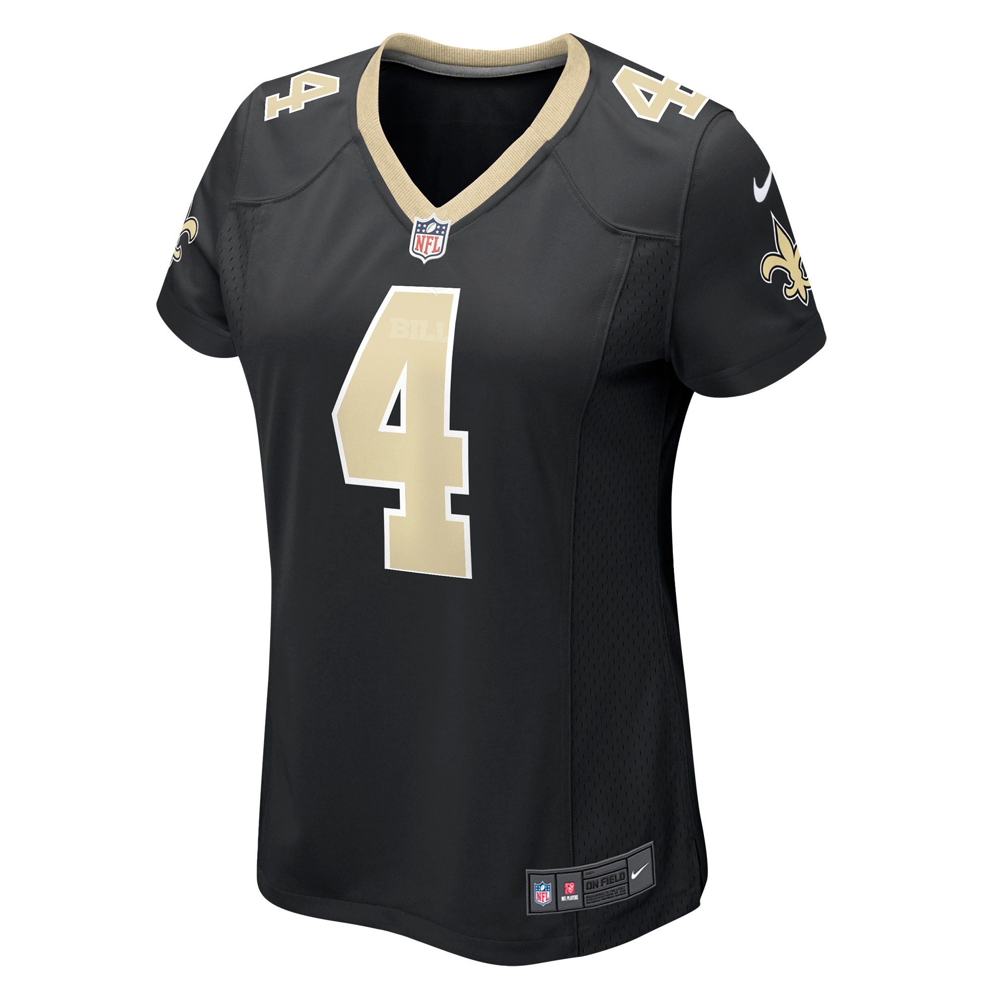 New Orleans Saints Blake Gillikin Black Game Player NFL Jersey Women's