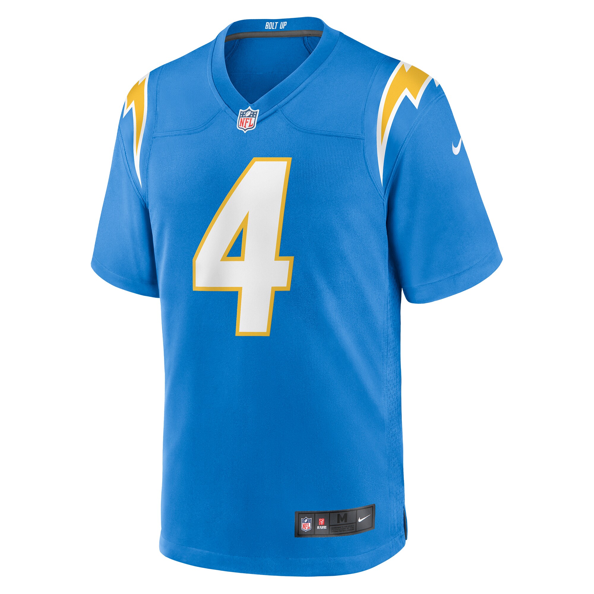Los Angeles Chargers Gus Edwards Powder Blue Game NFL Jersey Men's