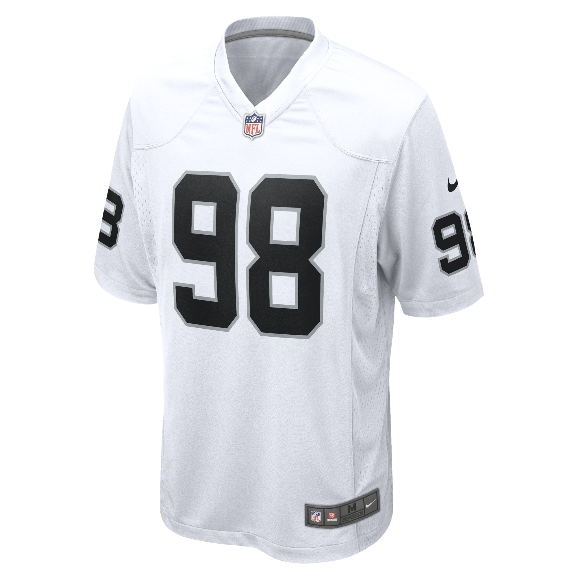 Las Vegas Raiders Maxx Crosby White Game NFL Jersey Men's