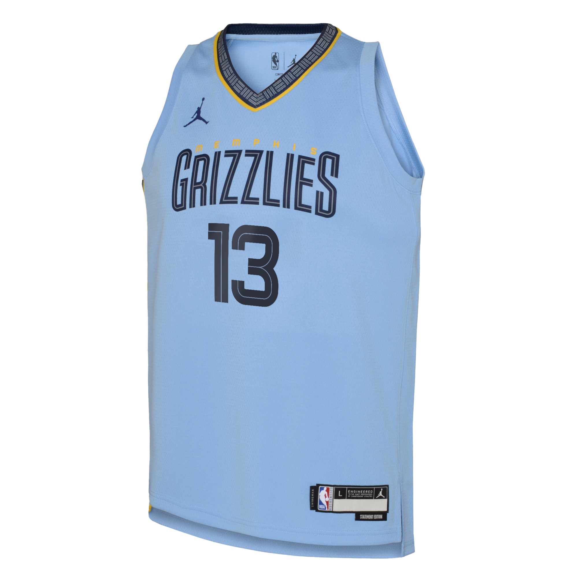 Memphis Grizzlies Jordan Statement Edition Swingman 22 Light Blue Jaren Jackson Jr NBA Jersey Youth