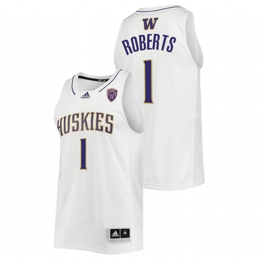 Washington Huskies Nate Roberts 202 White College NCAA Jersey Men's