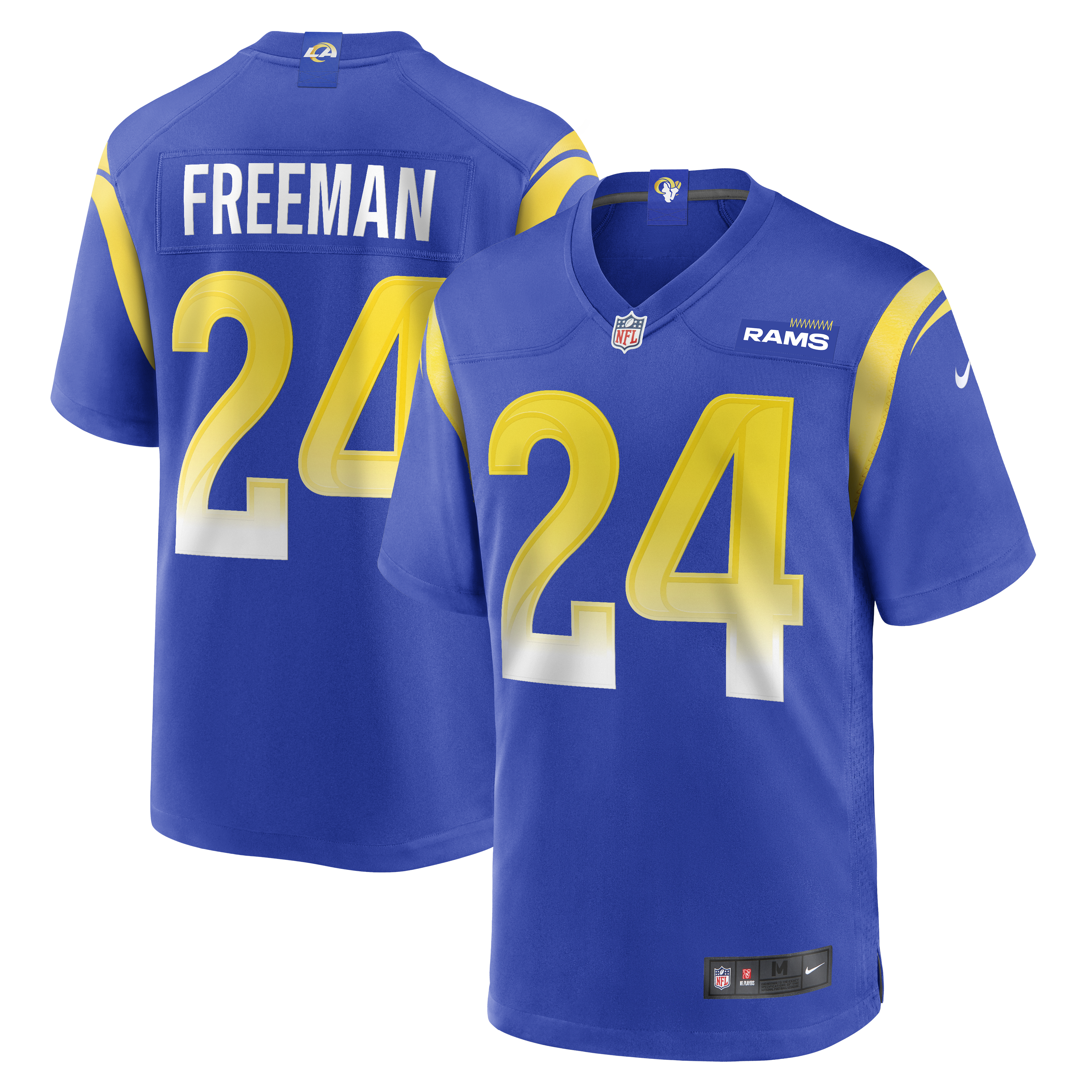 Los Angeles Rams Royce Freeman Royal Game NFL Jersey Men's