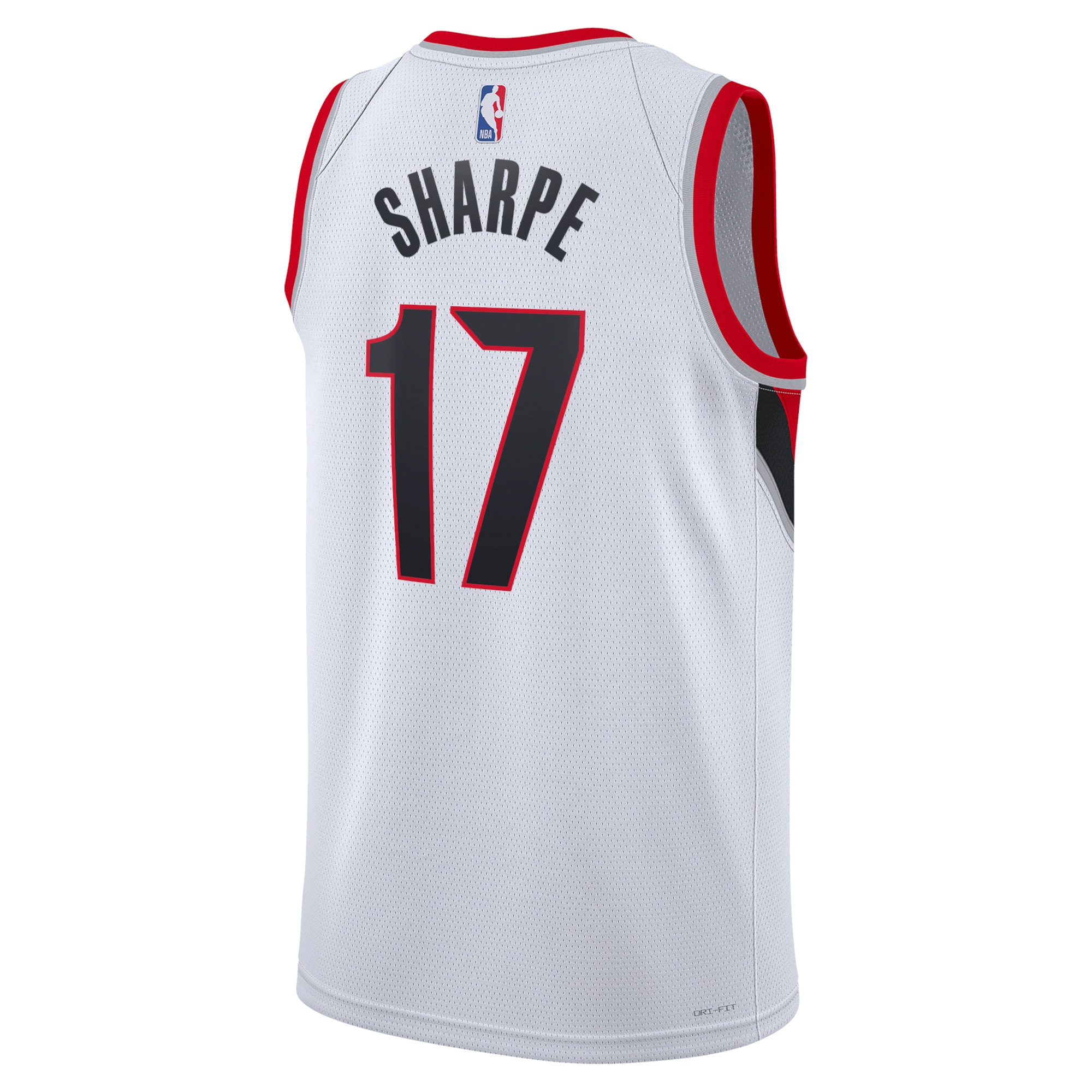 Portland Trail Blazers Association Edition Swingman White Shaedon Sharp Unisex NBA Jersey Unisex
