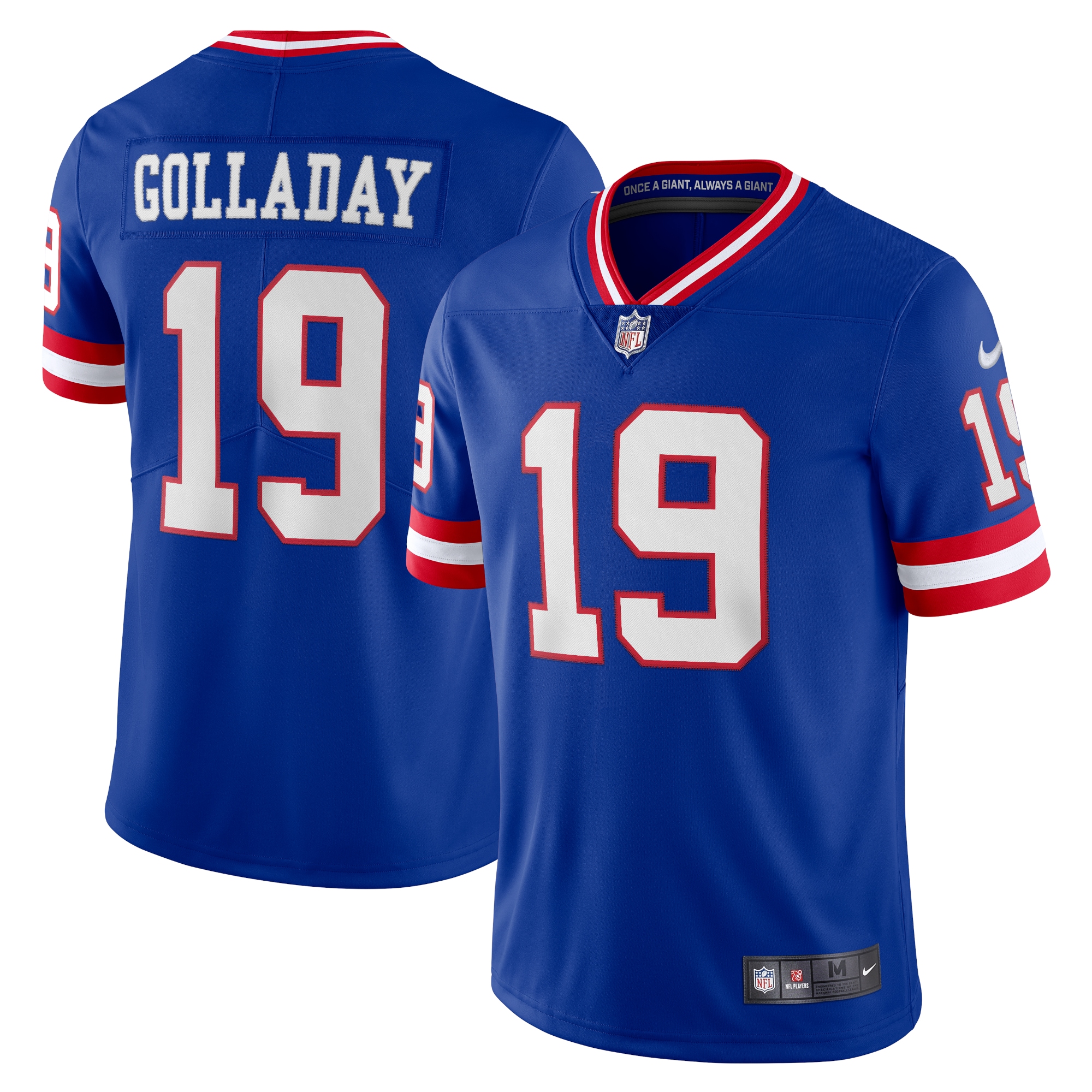New York Giants Kenny Golladay Royal Classic Vapor Limited Player NFL Jersey Men's