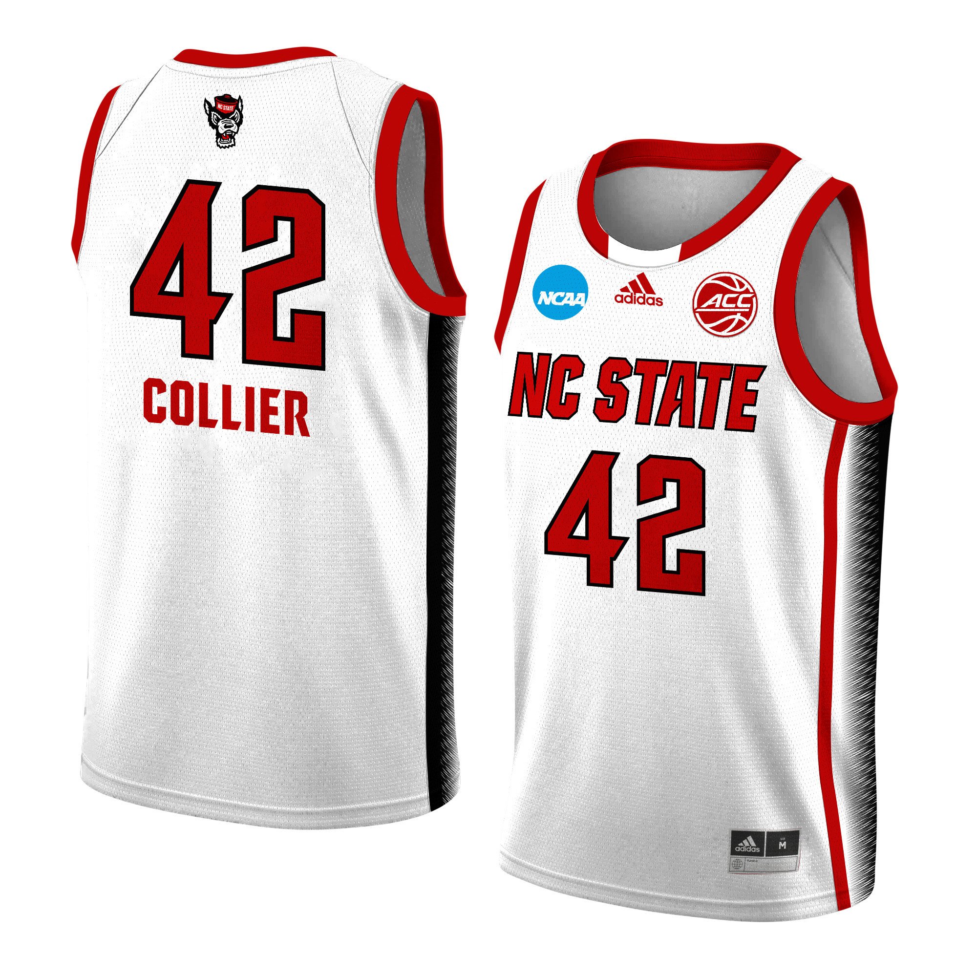 Mallory Collier 42 NC State Wolfpack 2024 White Unisex NCAA Jersey Unisex