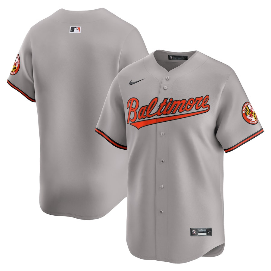Baltimore Orioles Road Limited Gray MLB Jersey Men's