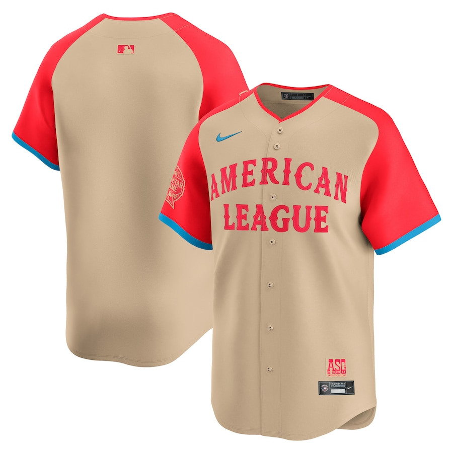 American League 2024 All Star Game Limited Player Cream MLB Jersey Men's