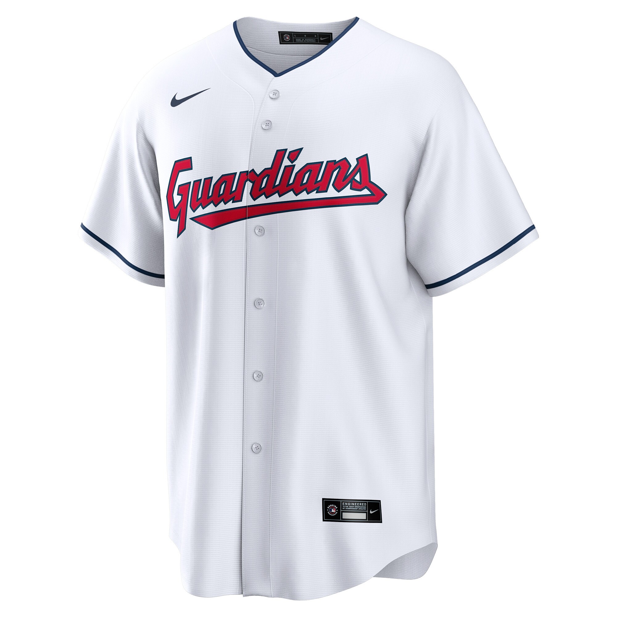Cleveland Guardians Andres Gimenez White Home Player MLB Jersey Men's