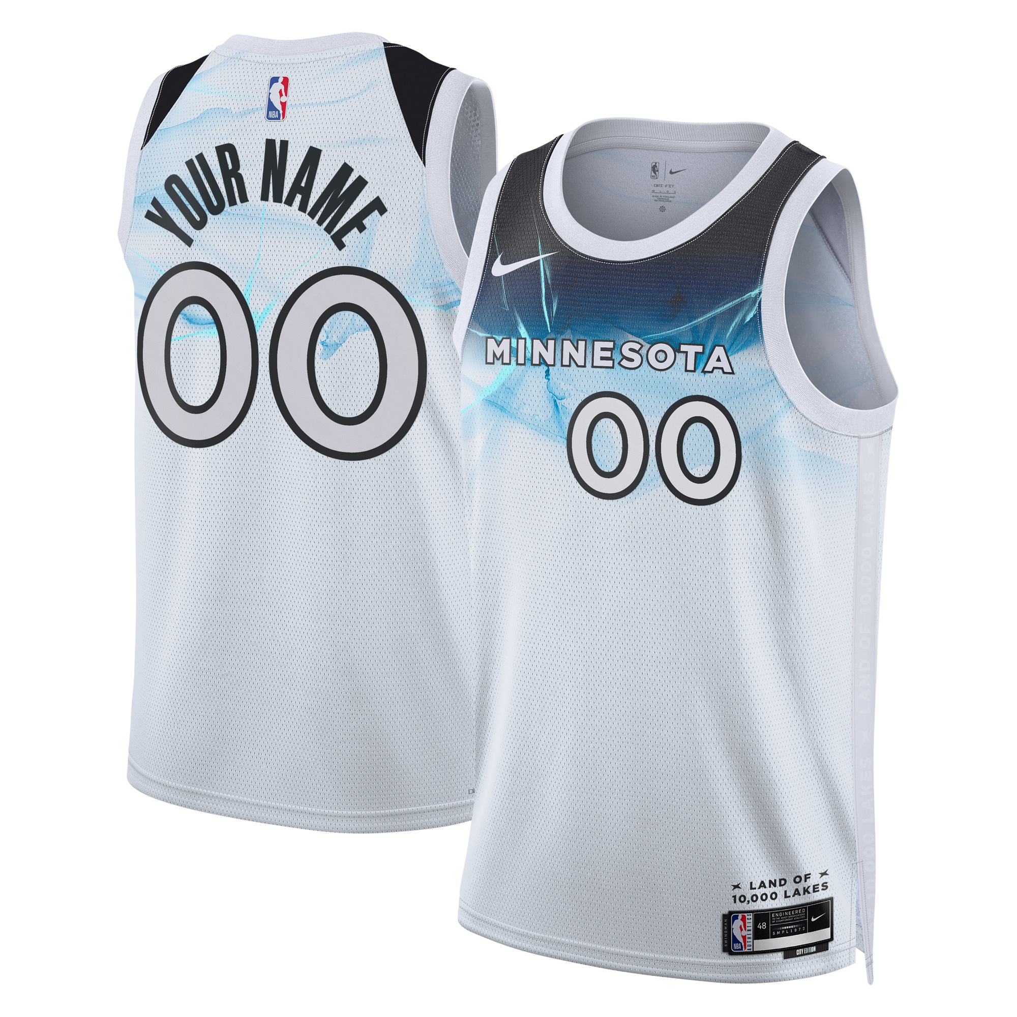 Minnesota Timberwolves City Edition Swingman 2024 Custom Unisex NBA Jersey Unisex