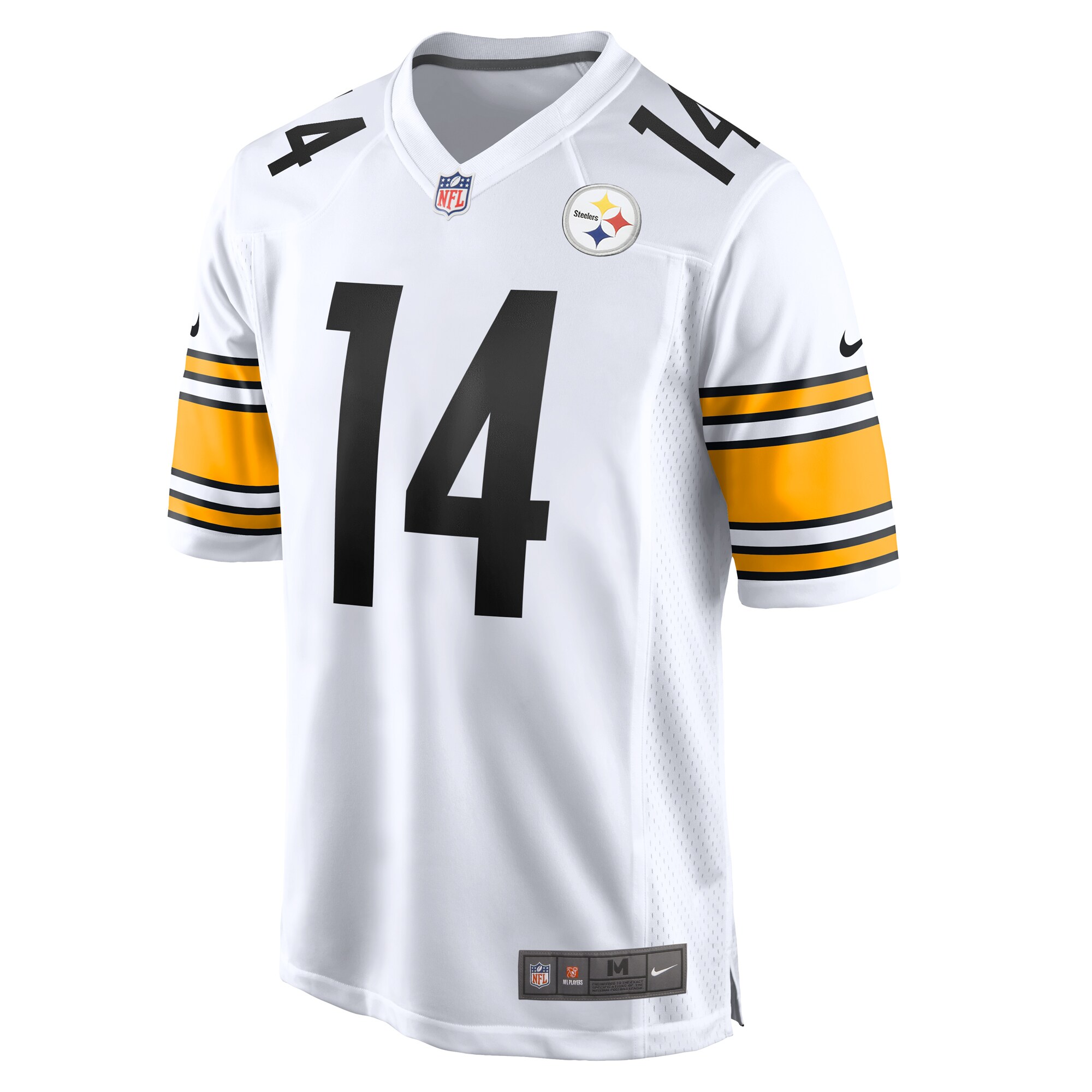 Pittsburgh Steelers George Pickens White Game Player NFL Jersey Men's