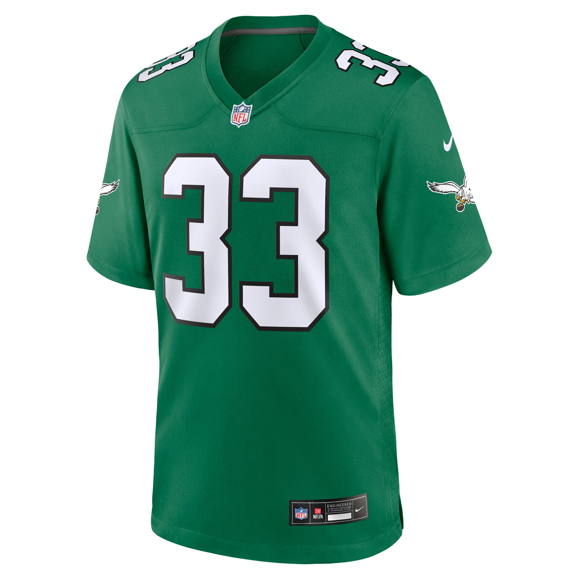 Philadelphia Eagles Cooper DeJean Kelly Green Alternate Game NFL Jersey Men's