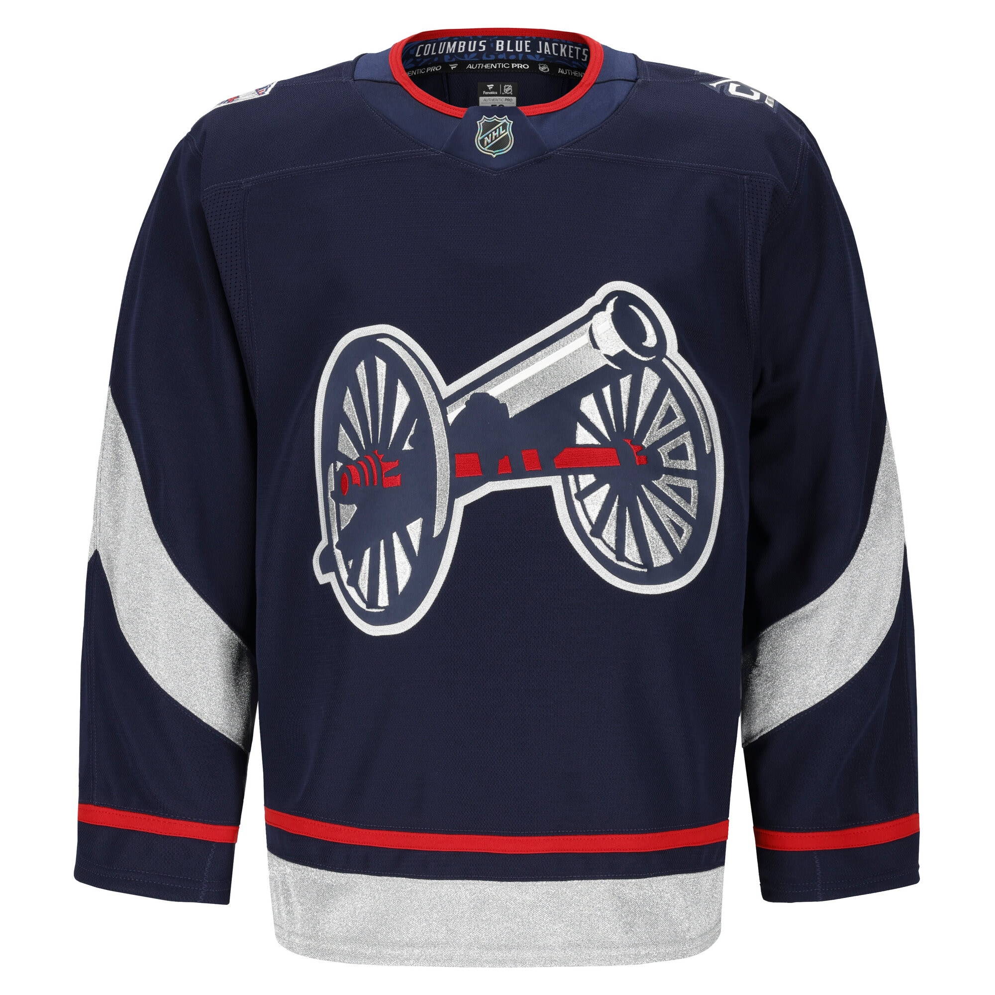 Columbus Blue Jackets Navy 2025 Stadium Series Pro NHL Jersey Men's