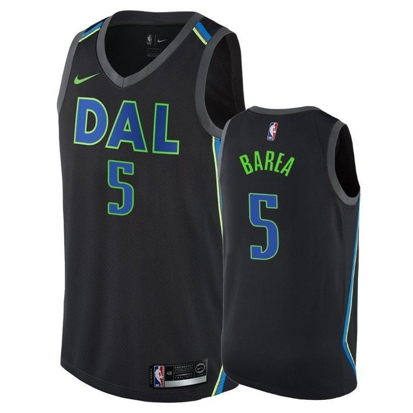 Dallas Mavericks J.j. Barea 5 City Black NBA Jersey Men's