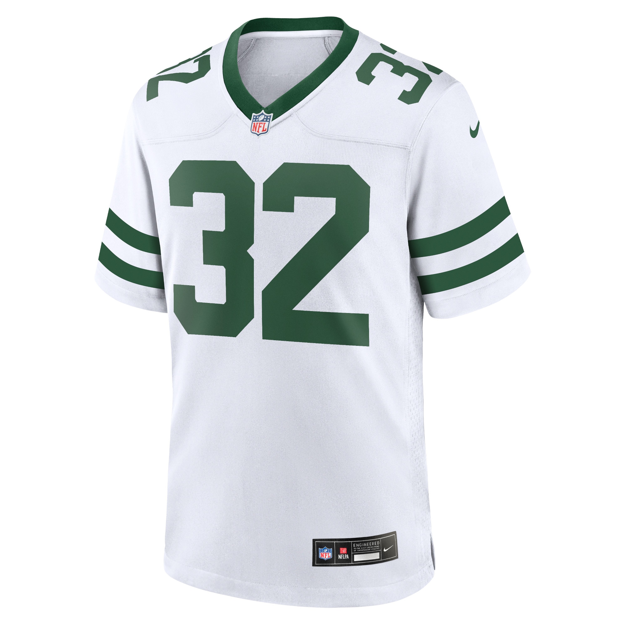 New York Jets Michael Carter Legacy White Game NFL Jersey Men's
