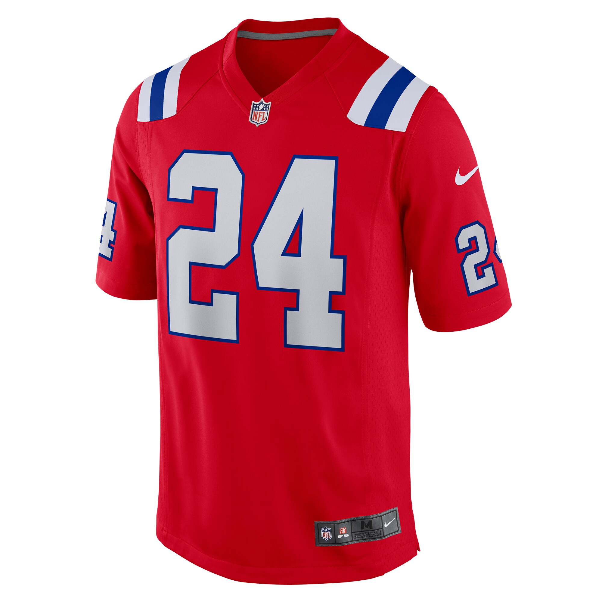 New England Patriots Ty Law Red Retired Player Alternate Game NFL Jersey Men's