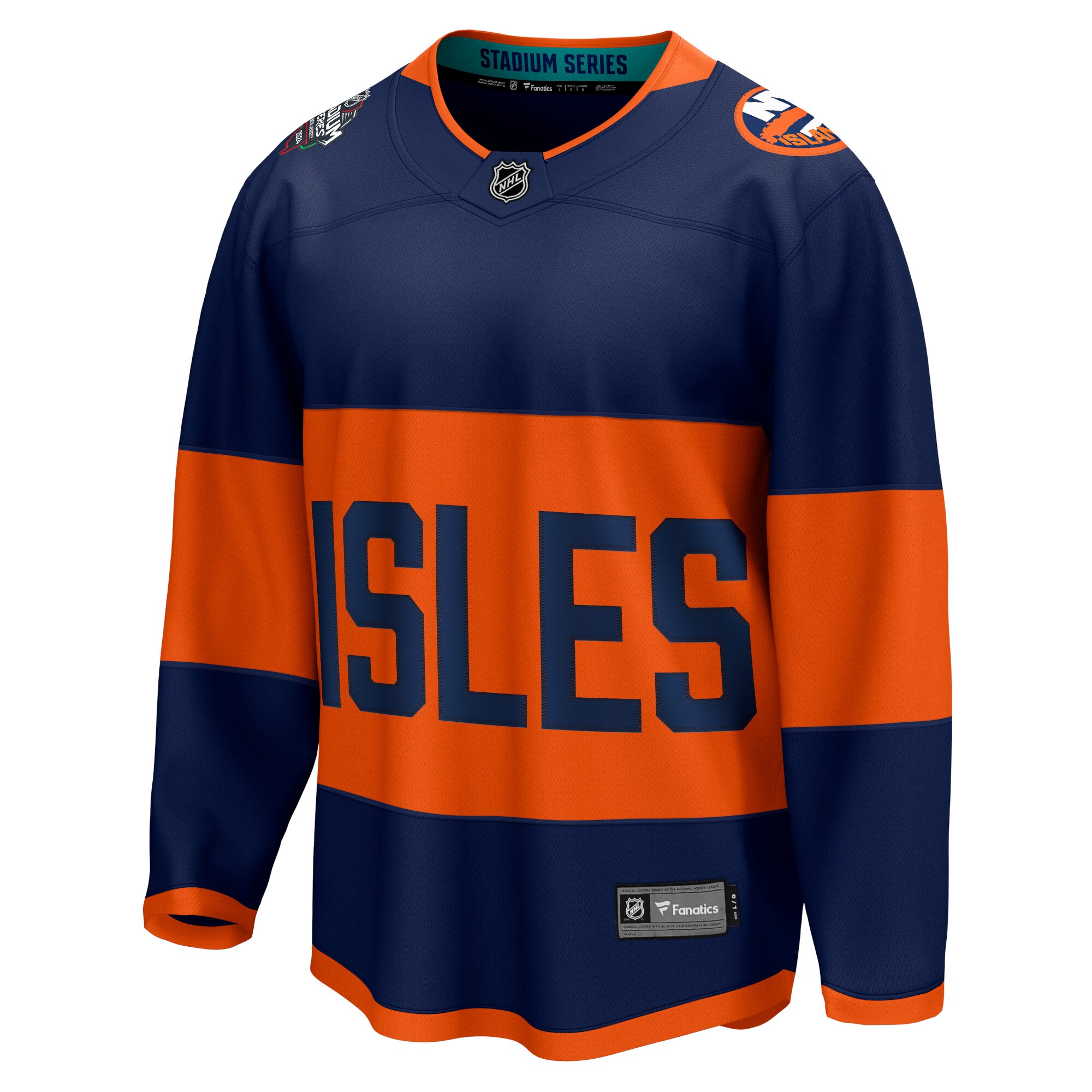 New York Islanders Navy 2024 Stadium Series Breakaway NHL Jersey Men's