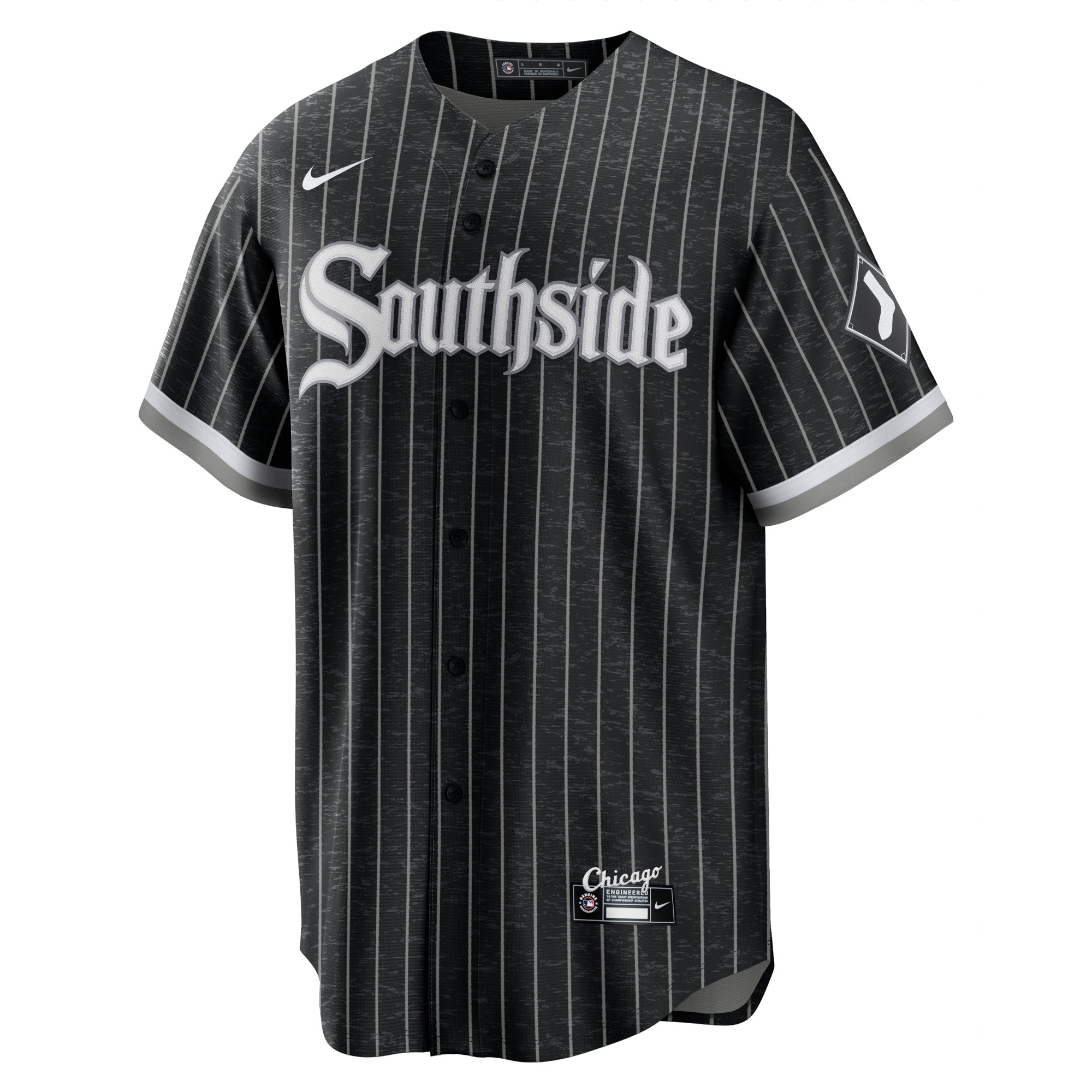 Chicago White Sox Yoan Moncada Black City Connect Player MLB Jersey Men's
