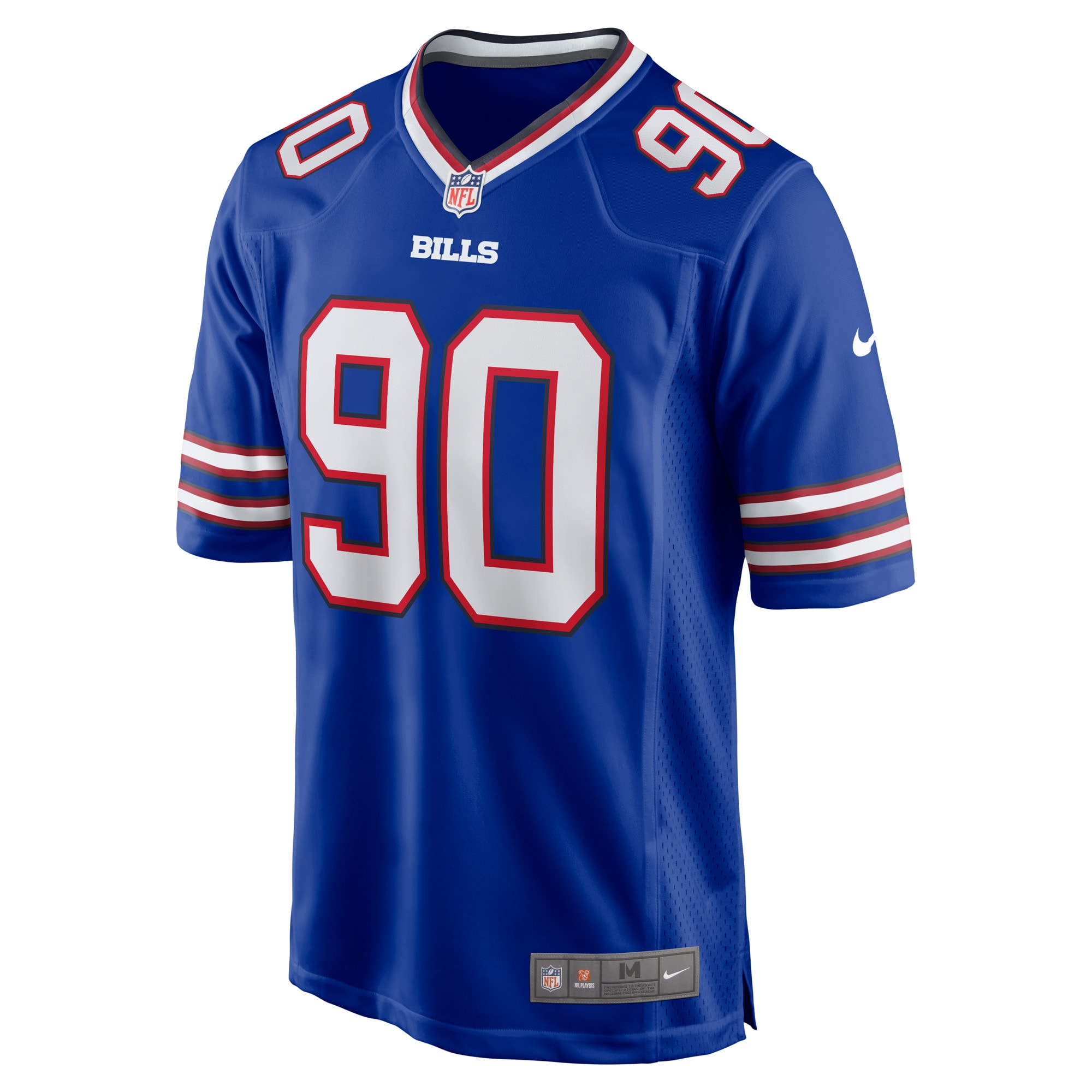 Buffalo Bills Shaq Lawson Royal Player Game NFL Jersey Men's
