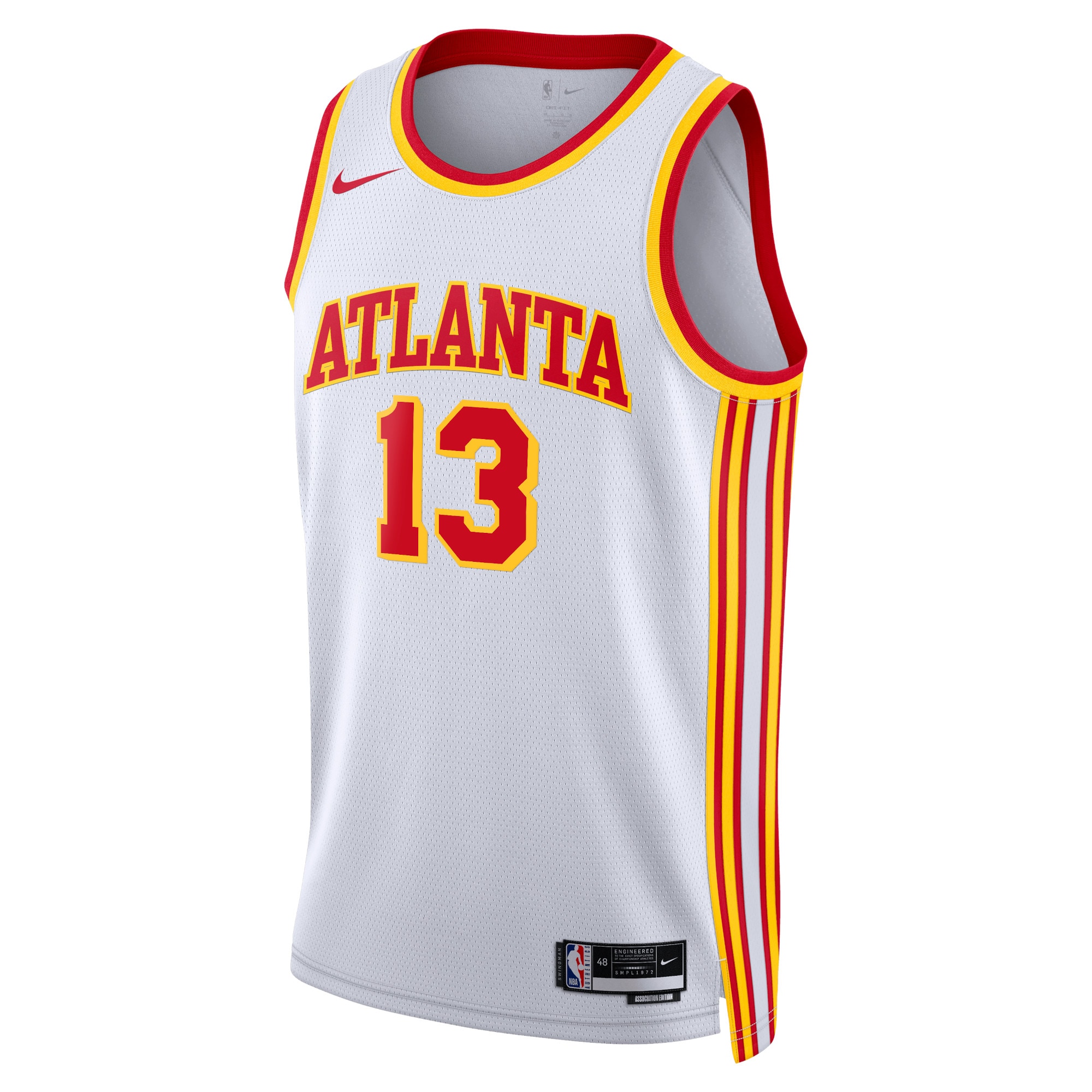 Atlanta Hawks Association Edition Swingman White Bogdan Bogdanovi Unisex NBA Jersey Unisex