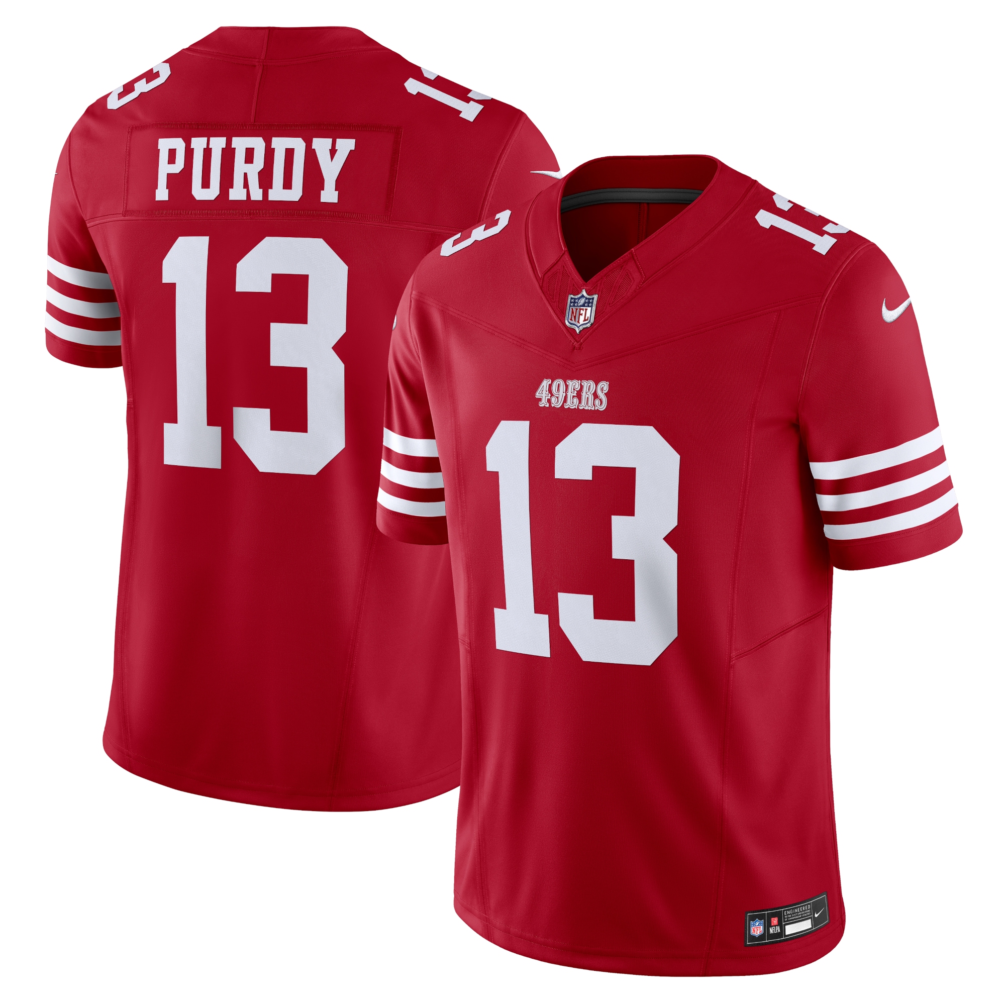 San Francisco 49ers Brock Purdy Scarlet Vapor F.U.S.E. Limited NFL Jersey Men's