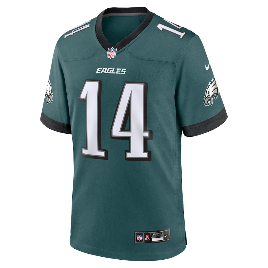 Kenneth Gainwell 14 Philadelphia Eagles Team Game Midnight Green NFL Jersey Men's