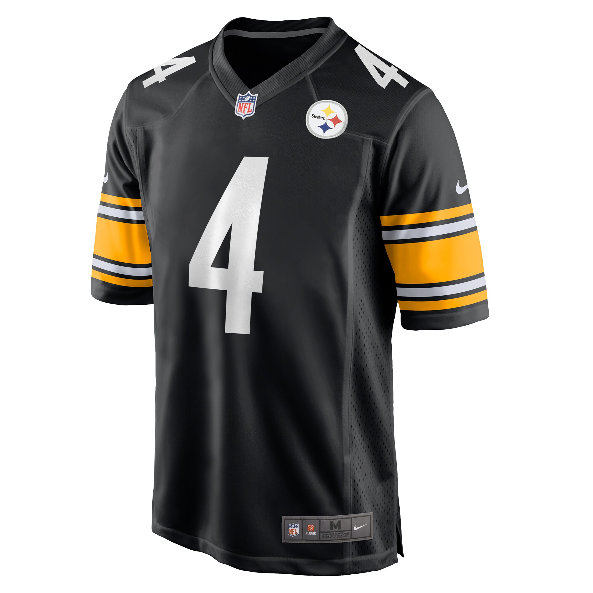 Pittsburgh Steelers Kyle Allen Black Game NFL Jersey Men's