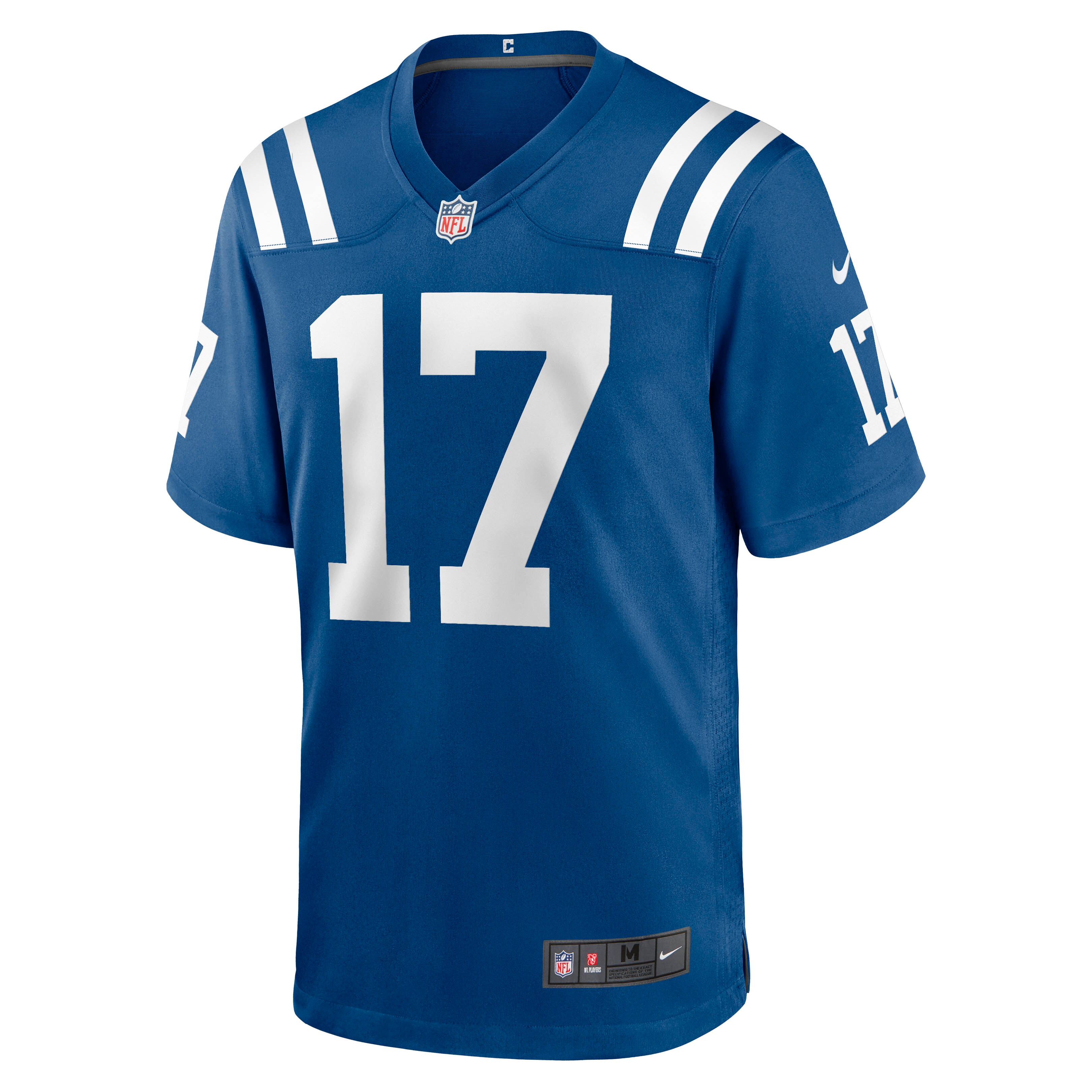 Indianapolis Colts Mike Strachan Royal Game NFL Jersey Men's