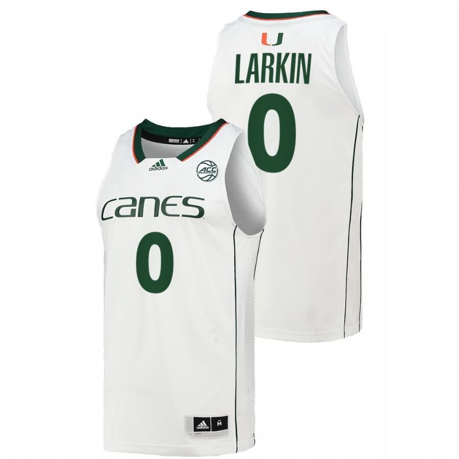 Miami Hurricanes Shane Larkin White College NCAA Jersey Men's