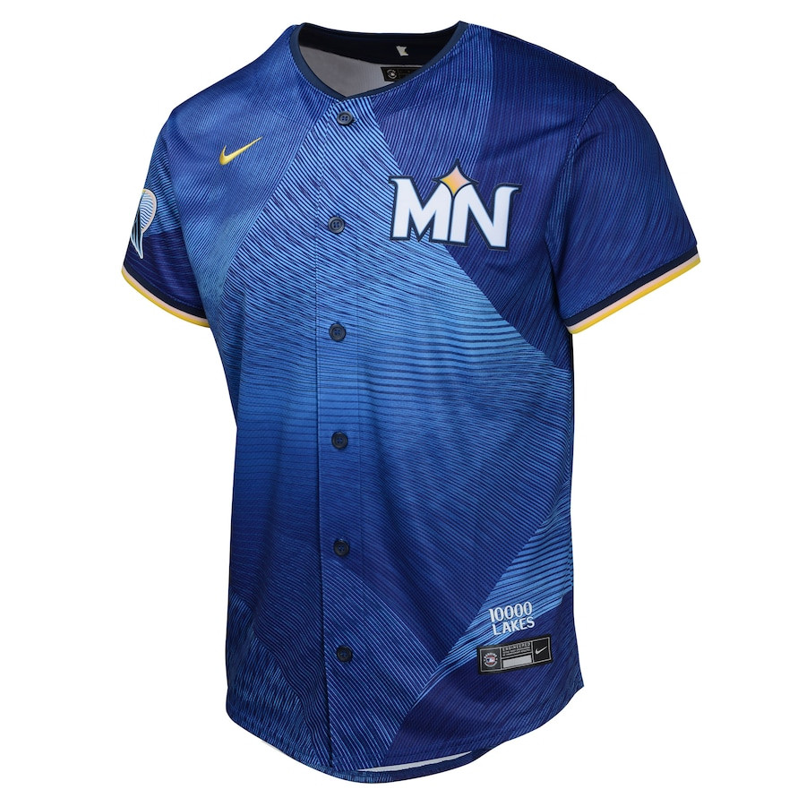 Max Kepler 26 Minnesota Twins 2024 City Connect Limited Royal MLB Jersey Youth