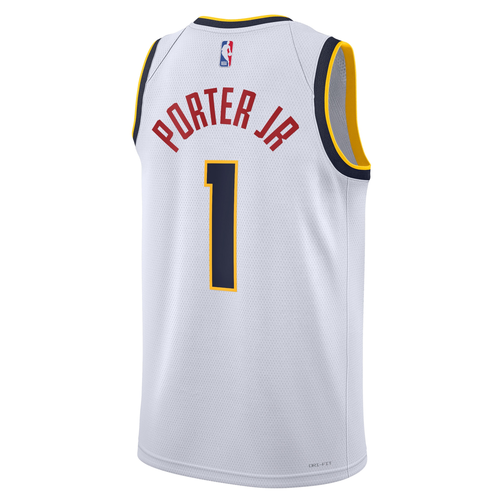 Denver Nuggets Association Edition Swingman White Michael Porter Jr Unisex NBA Jersey Unisex