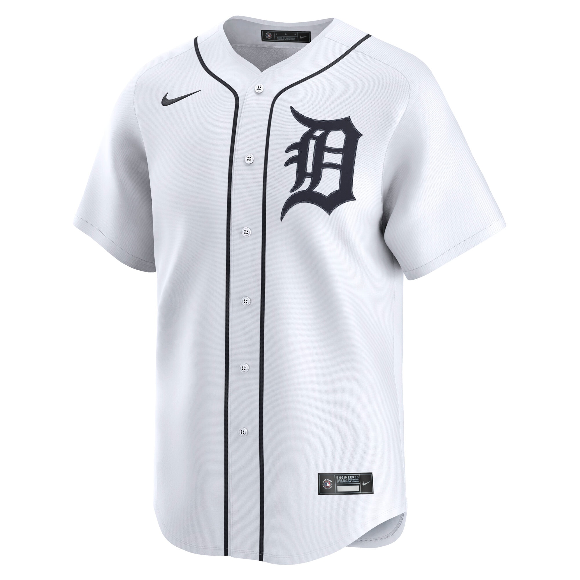 Detroit Tigers White Home Limited MLB Jersey Men's