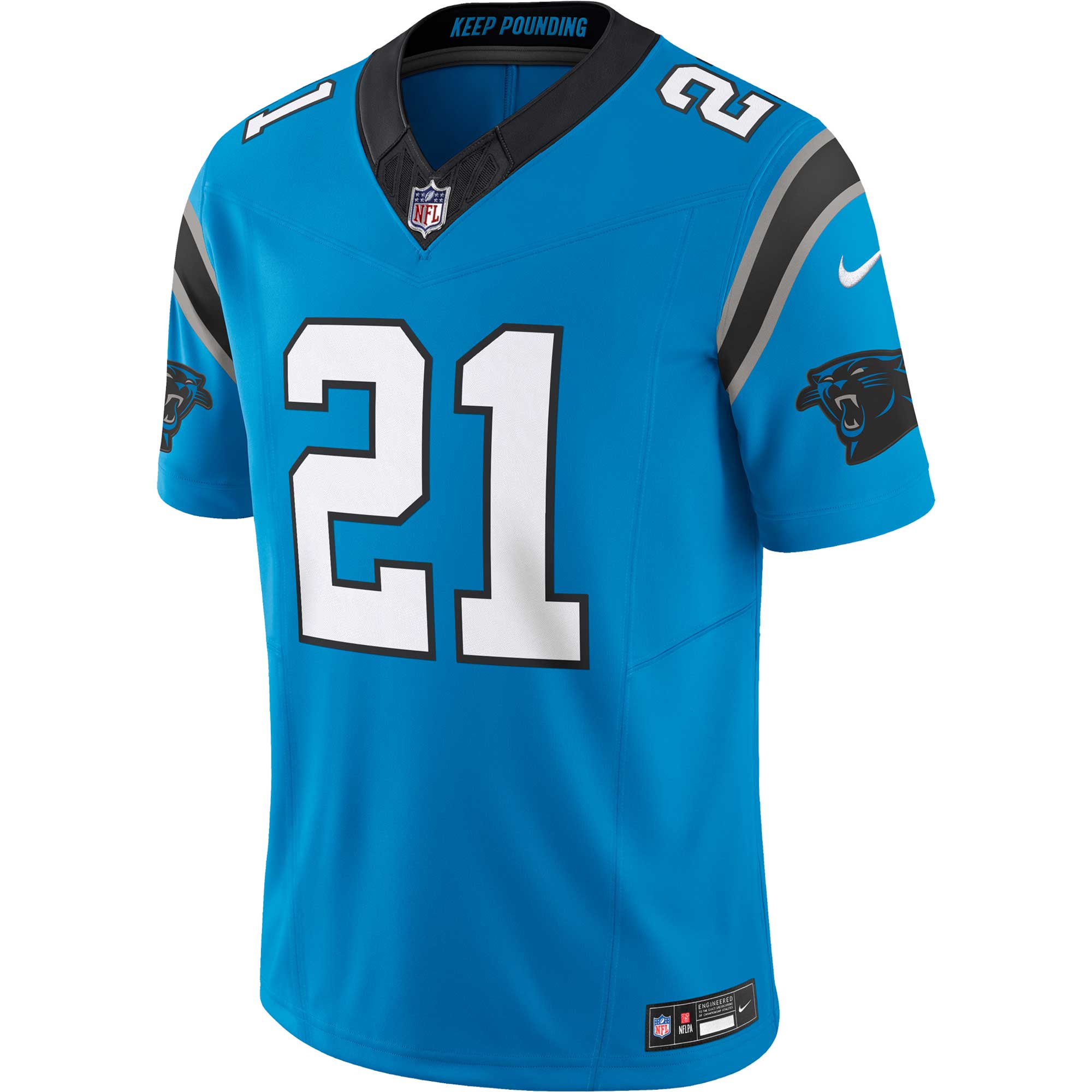 Carolina Panthers Jeremy Chinn Blue Vapor F.U.S.E. Limited NFL Jersey Men's