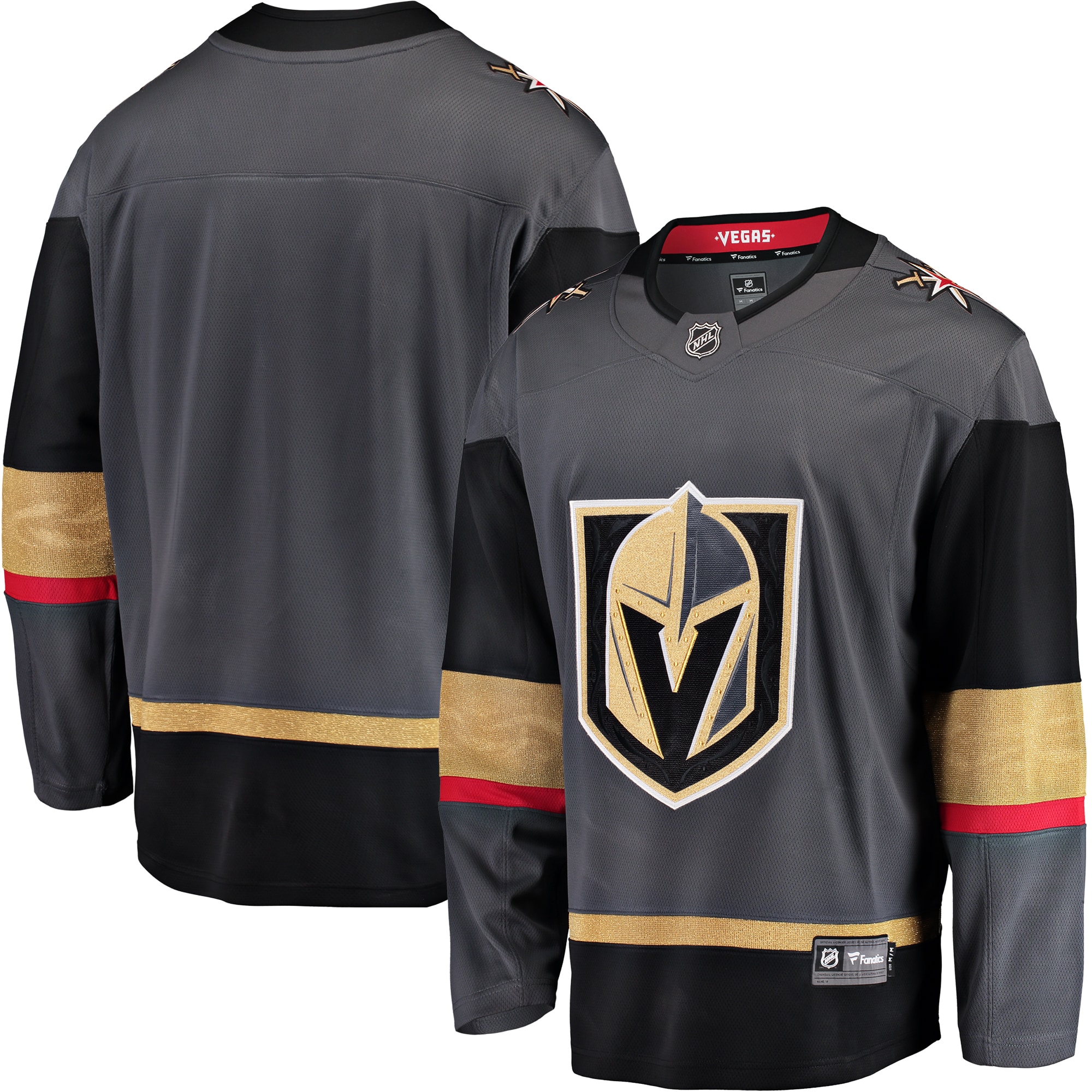 Vegas Golden Knights Gray Breakaway Alternate NHL Jersey Men's