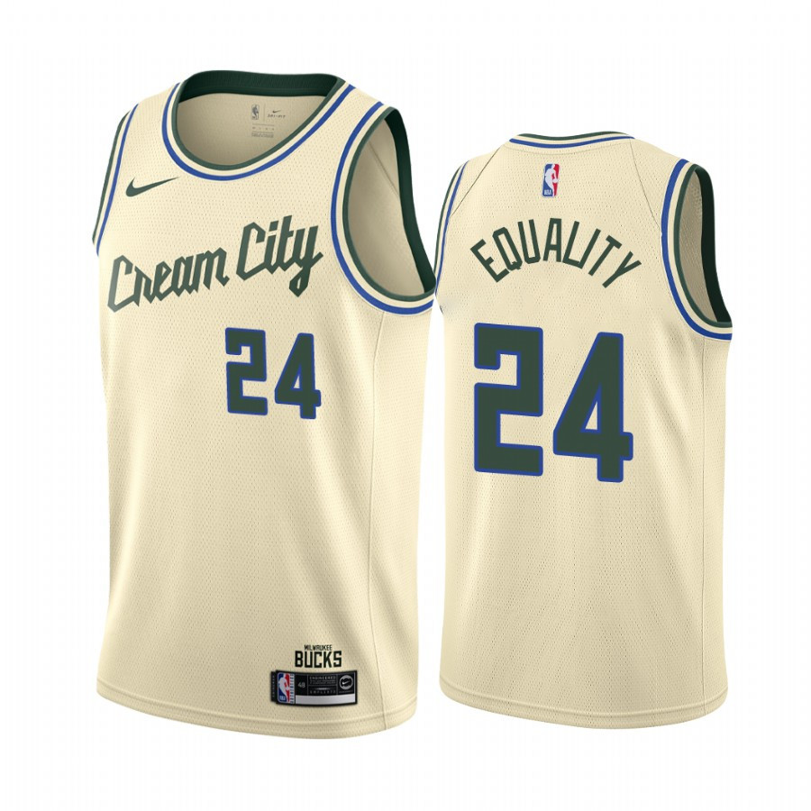 Pat Connaughton Equality 24 Bucks City NBA Jersey Men's
