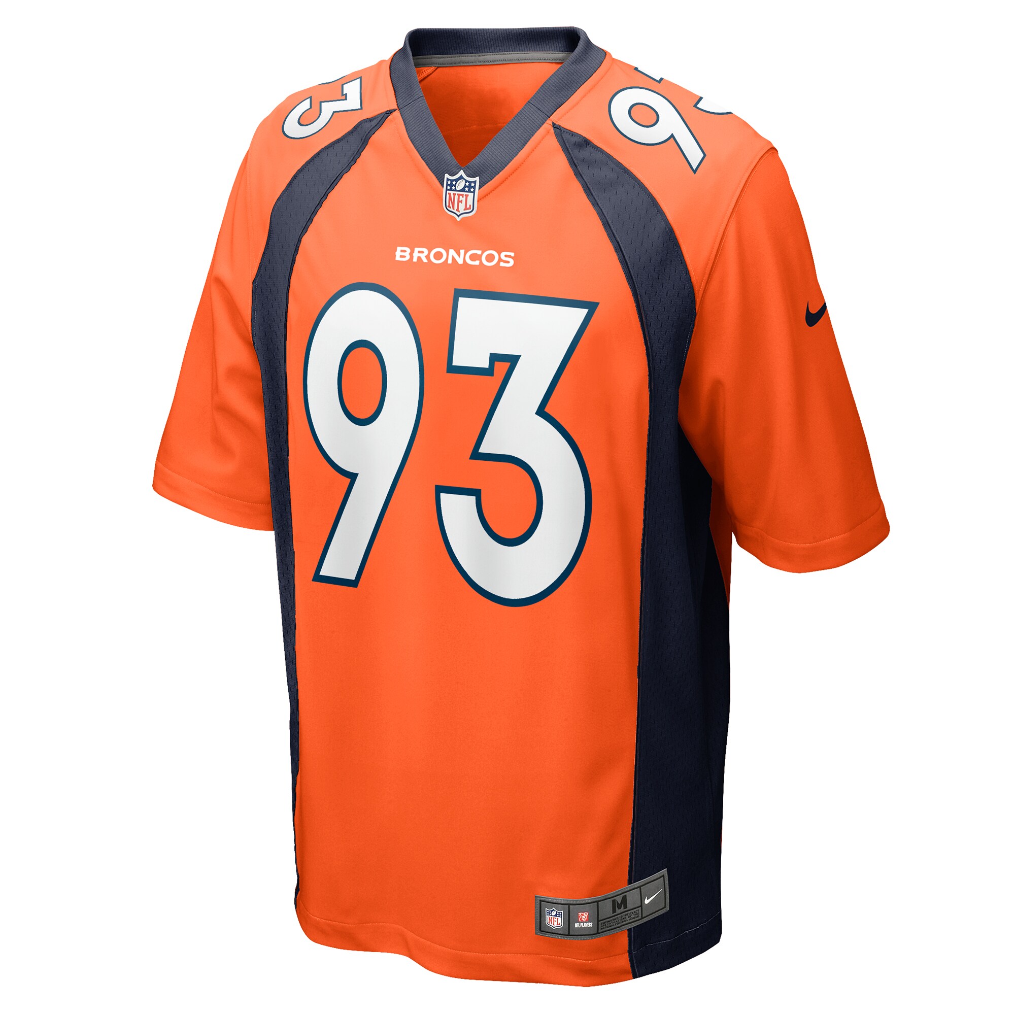 Denver Broncos Troy Jones Orange Game NFL Jersey Men's
