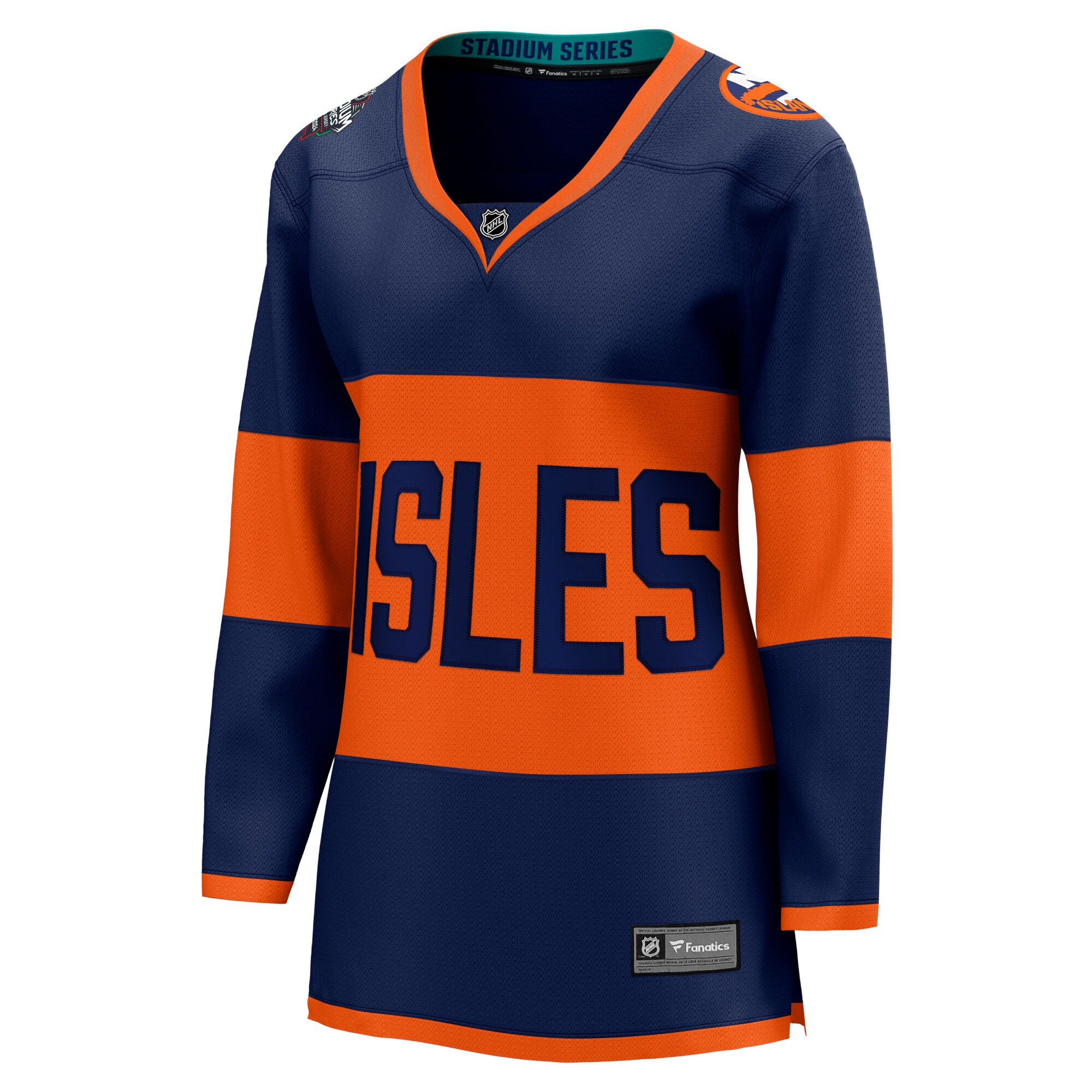 New York Islanders Navy 2024 Stadium Series Breakaway NHL Jersey Women's