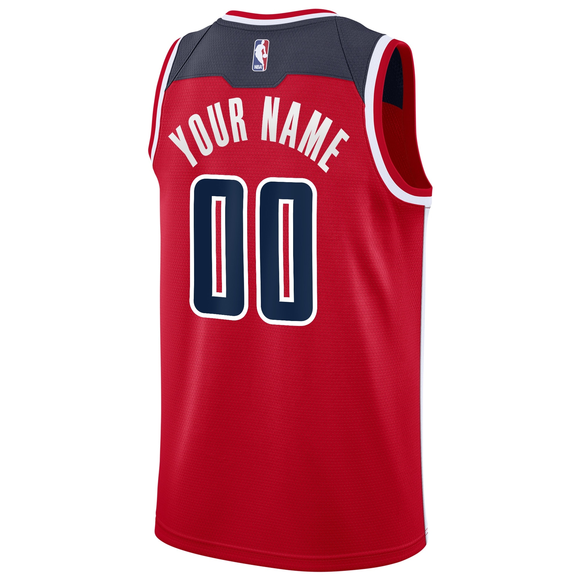 Washington Wizards Icon Edition Swingman Red Custom NBA Jersey Youth