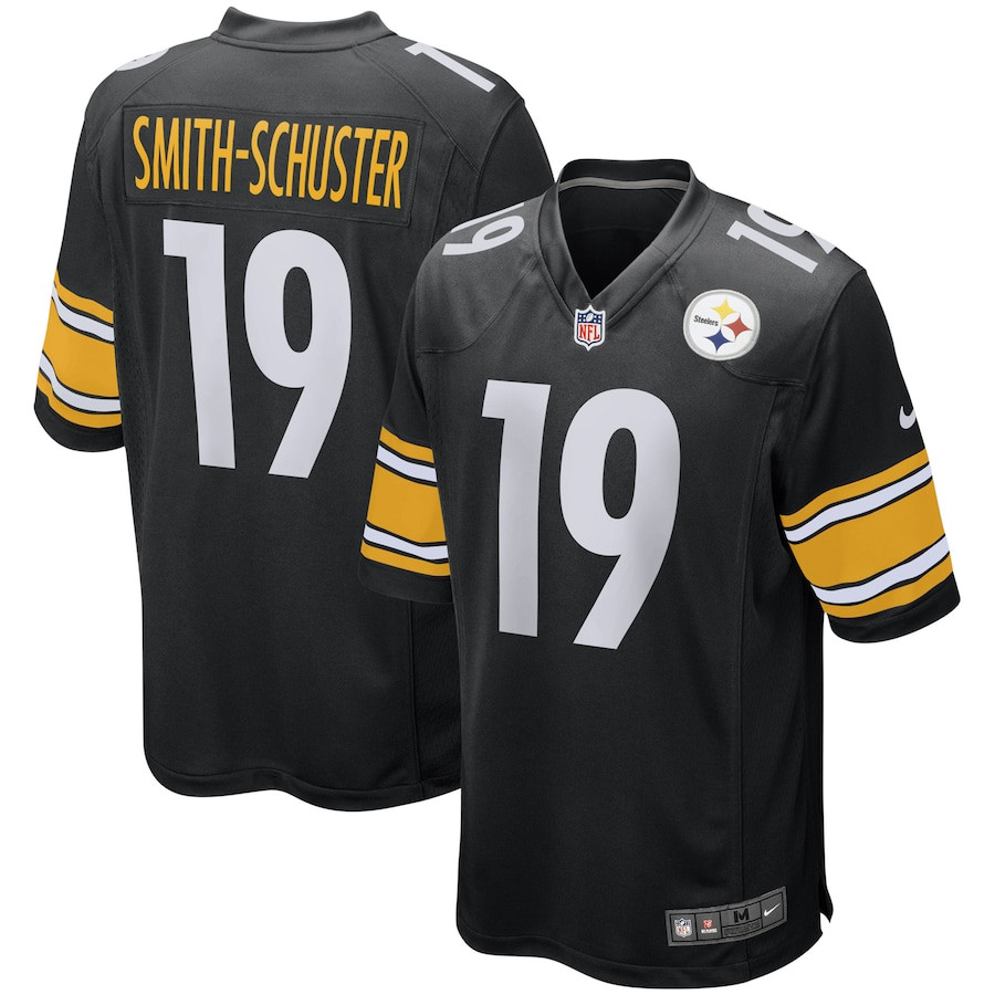JuJu Smith-Schuster 19 Pittsburgh Steelers Game NFL Jersey Men's