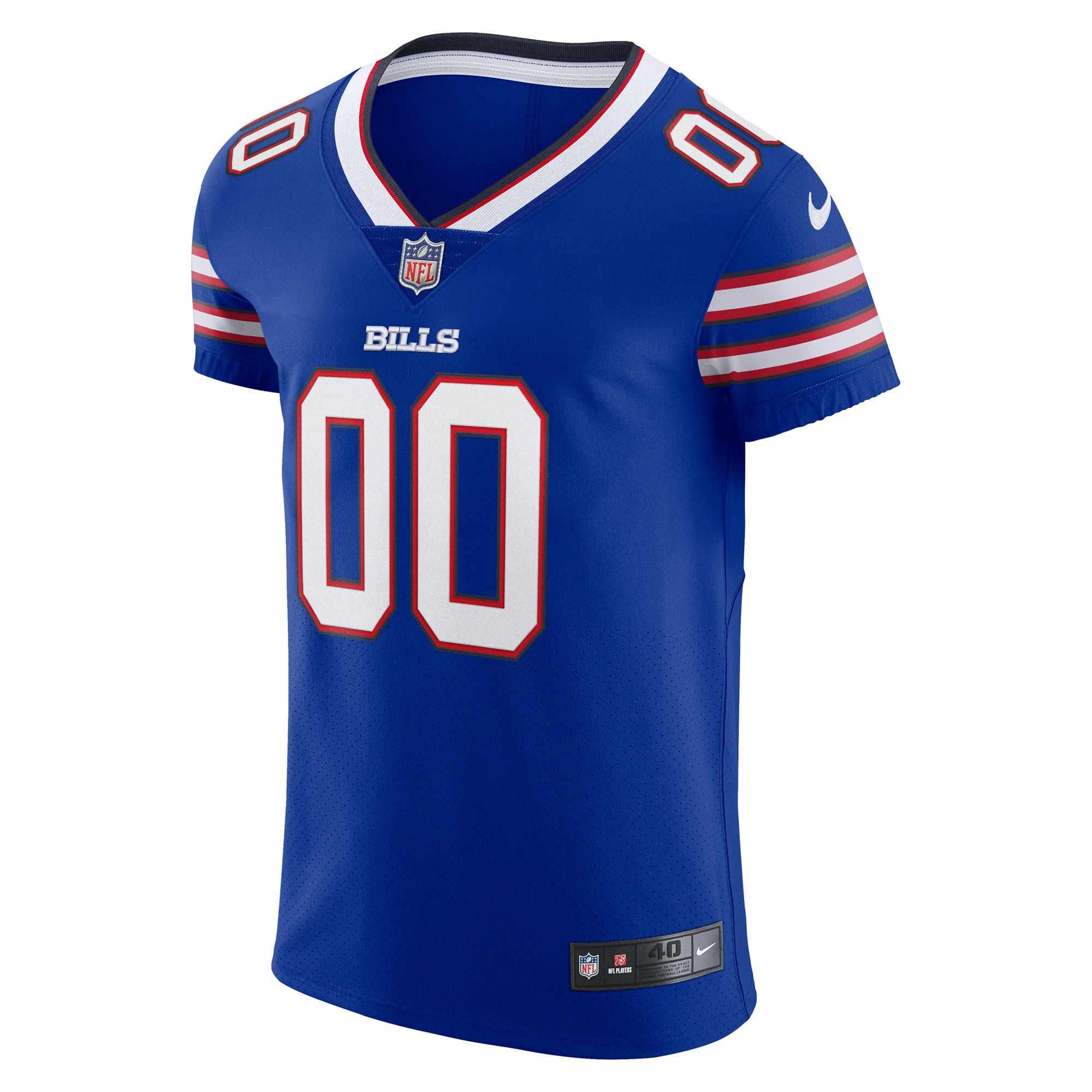 Buffalo Bills Royal Vapor Elite Custom NFL Jersey Men's
