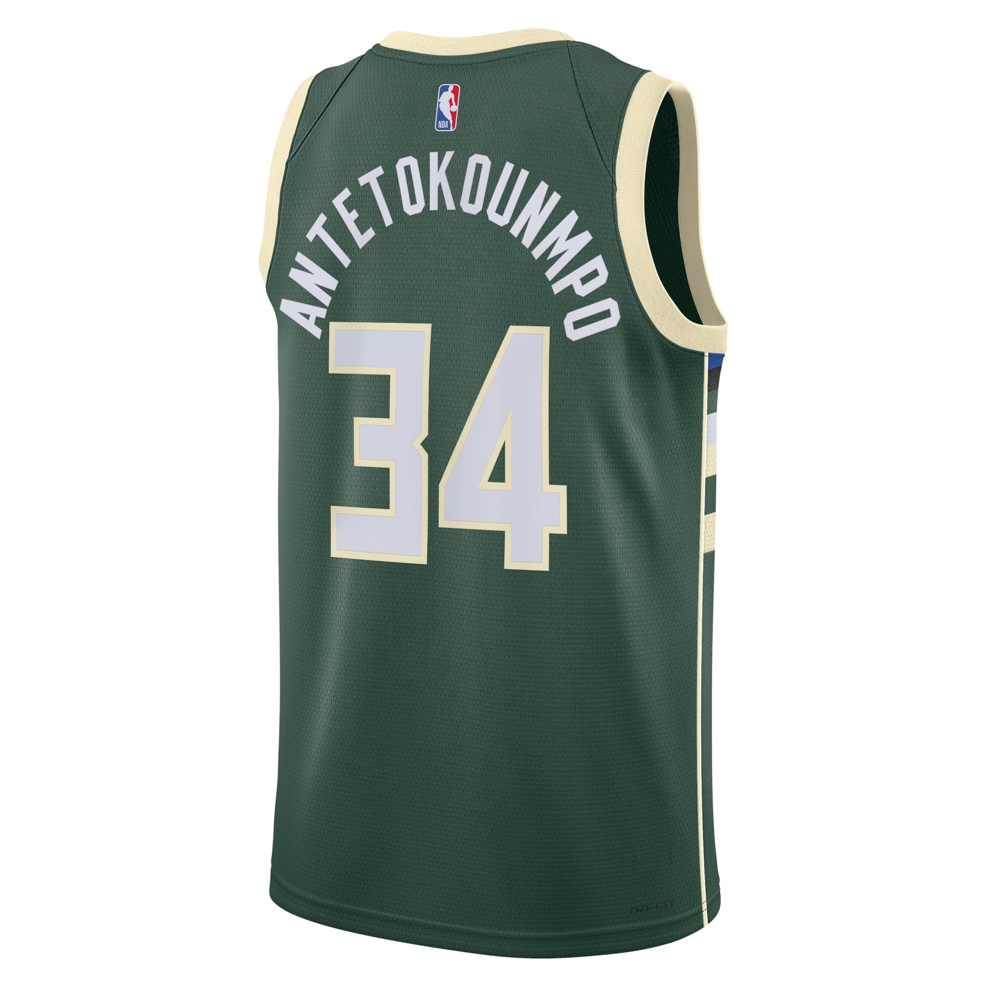 Milwaukee Bucks Icon Edition Swingman Hunter Green Giannis Antetokounmp Unisex NBA Jersey Unisex