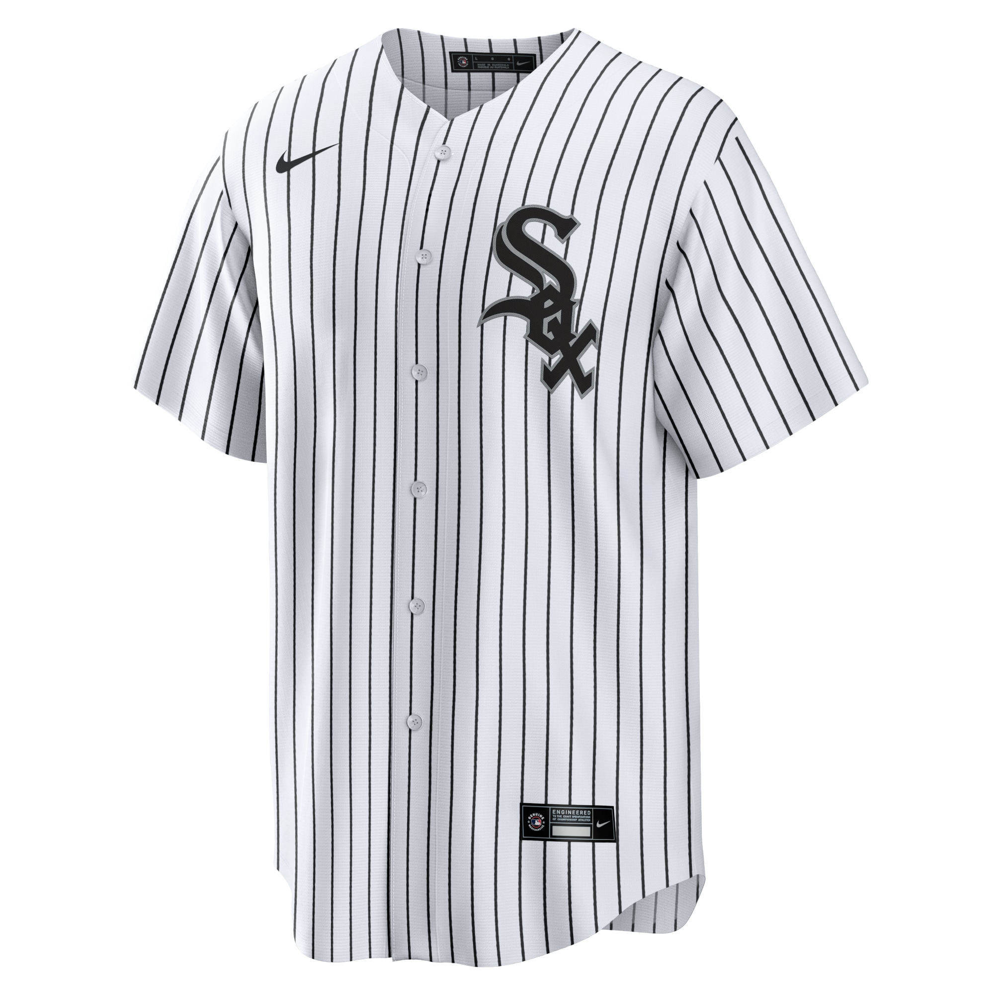 Chicago White Sox Yoan Moncada White Home Player Name MLB Jersey Men's