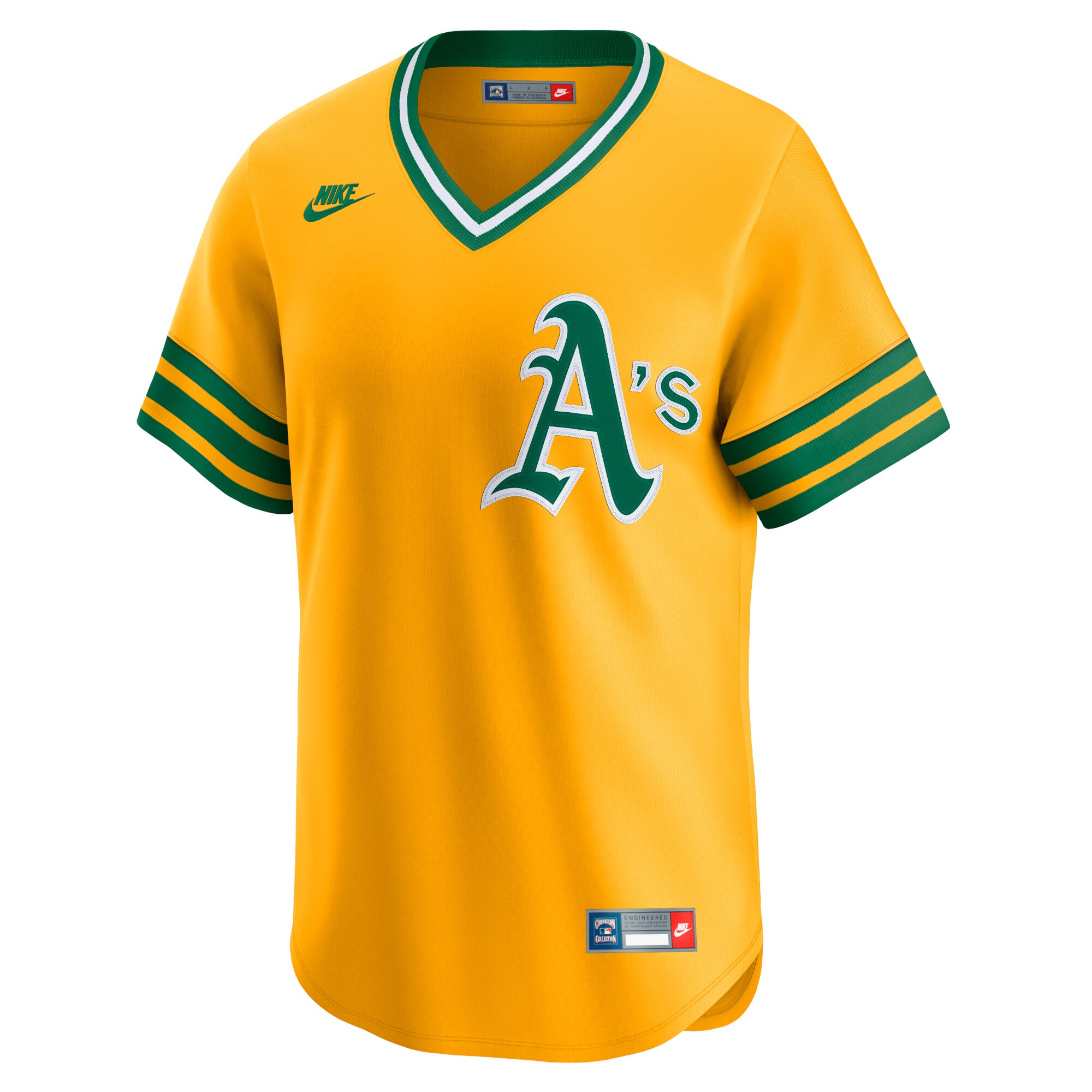 Oakland Athletics Gold Cooperstown Collection Limited MLB Jersey Men's