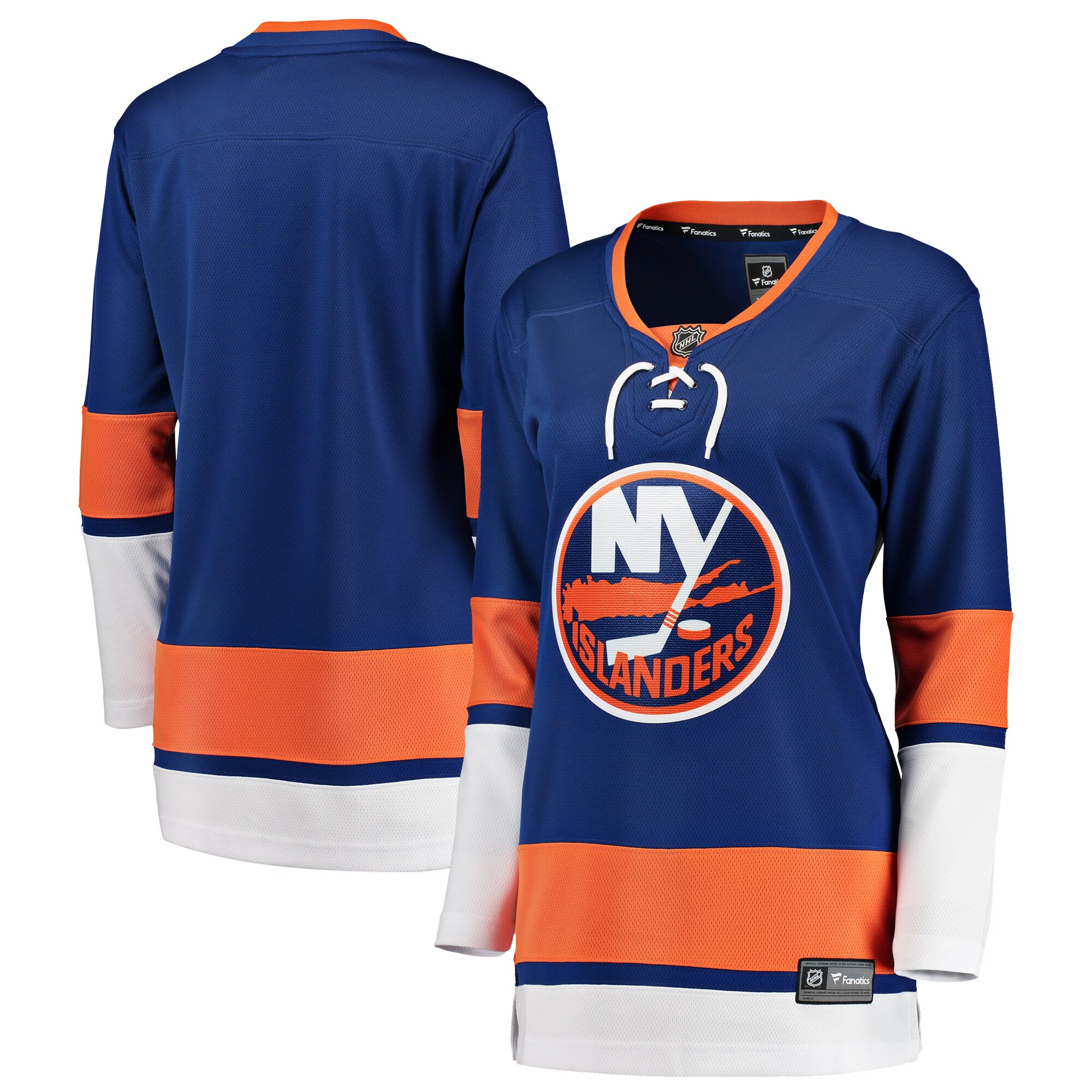 New York Islanders Blue Breakaway Home NHL Jersey Women's