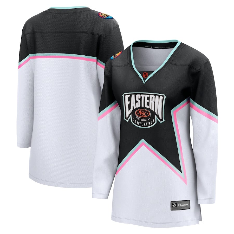 2023 All Star Game Eastern Conference Breakaway Black NHL Jersey Women's