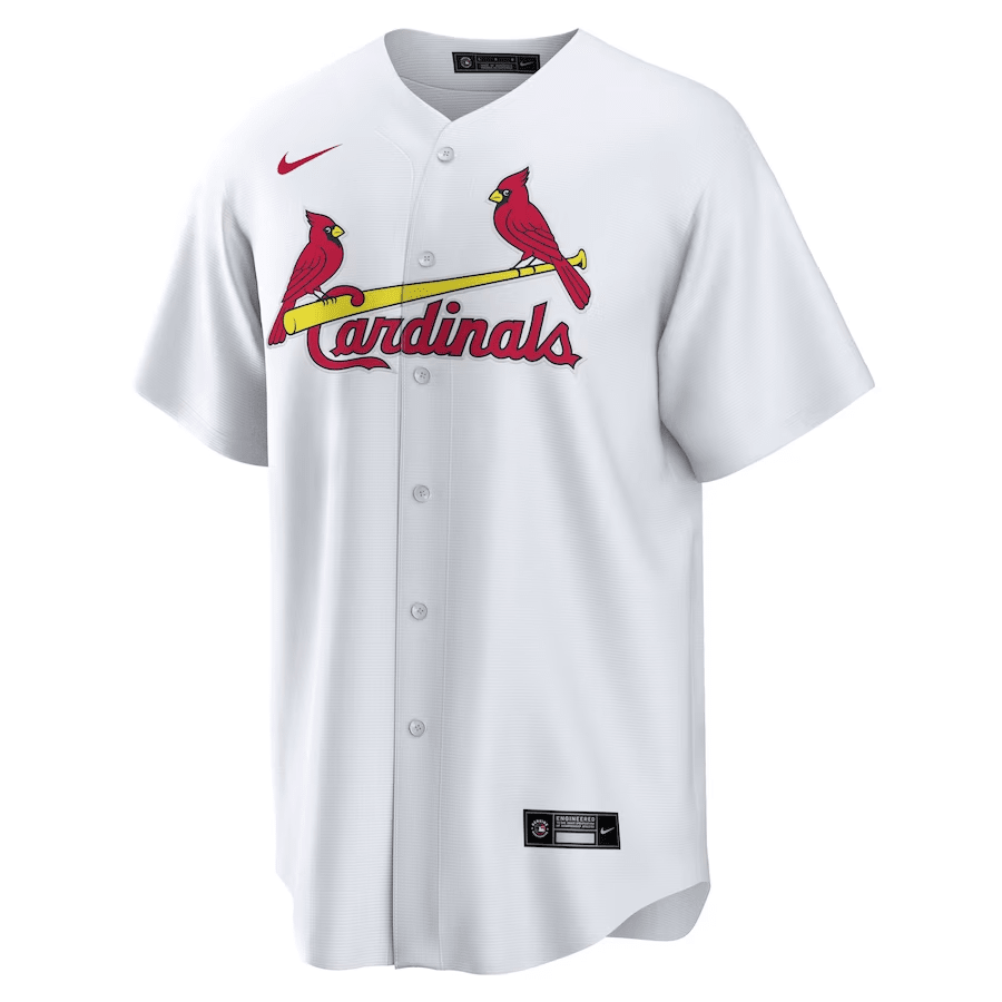 St. Louis Cardinals Home Blank White MLB Jersey Men's